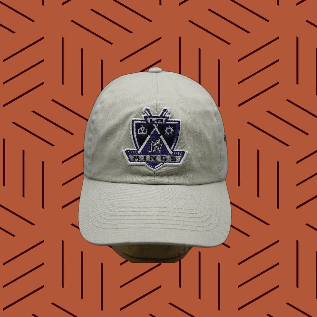 NHL VINTAGE The Game LA Kings Hat NHL Strapback Men's OSFA Beige Baseball Cap Size ONE SIZE - 1 Thumbnail