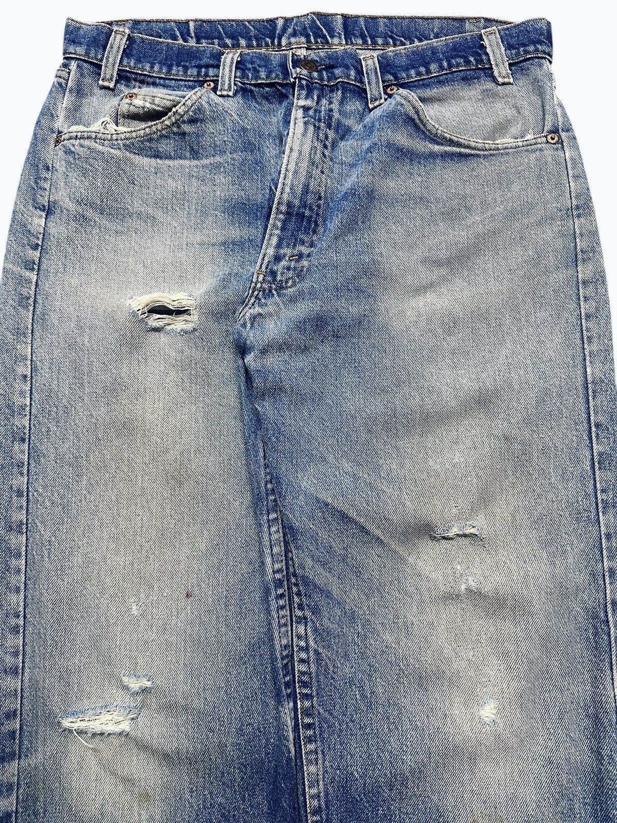 Levi's Vintage Levi's 505 Faded Wash With Loose Style Baggy Size US 35 - 3 Thumbnail