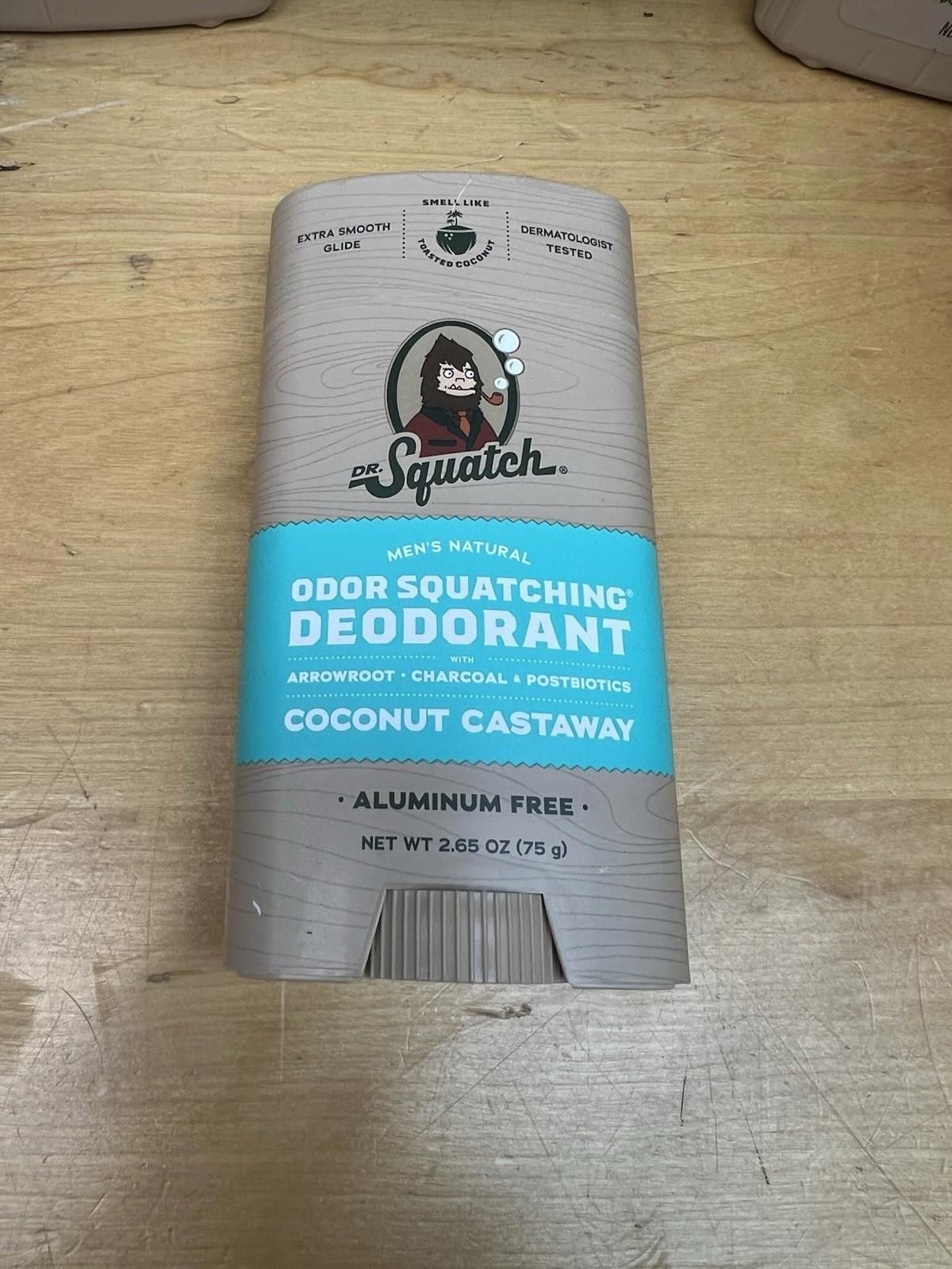 Other DR. Squatch Coconut Castaway Men's Aluminum Free Deodorant Size ONE SIZE - 1 Thumbnail