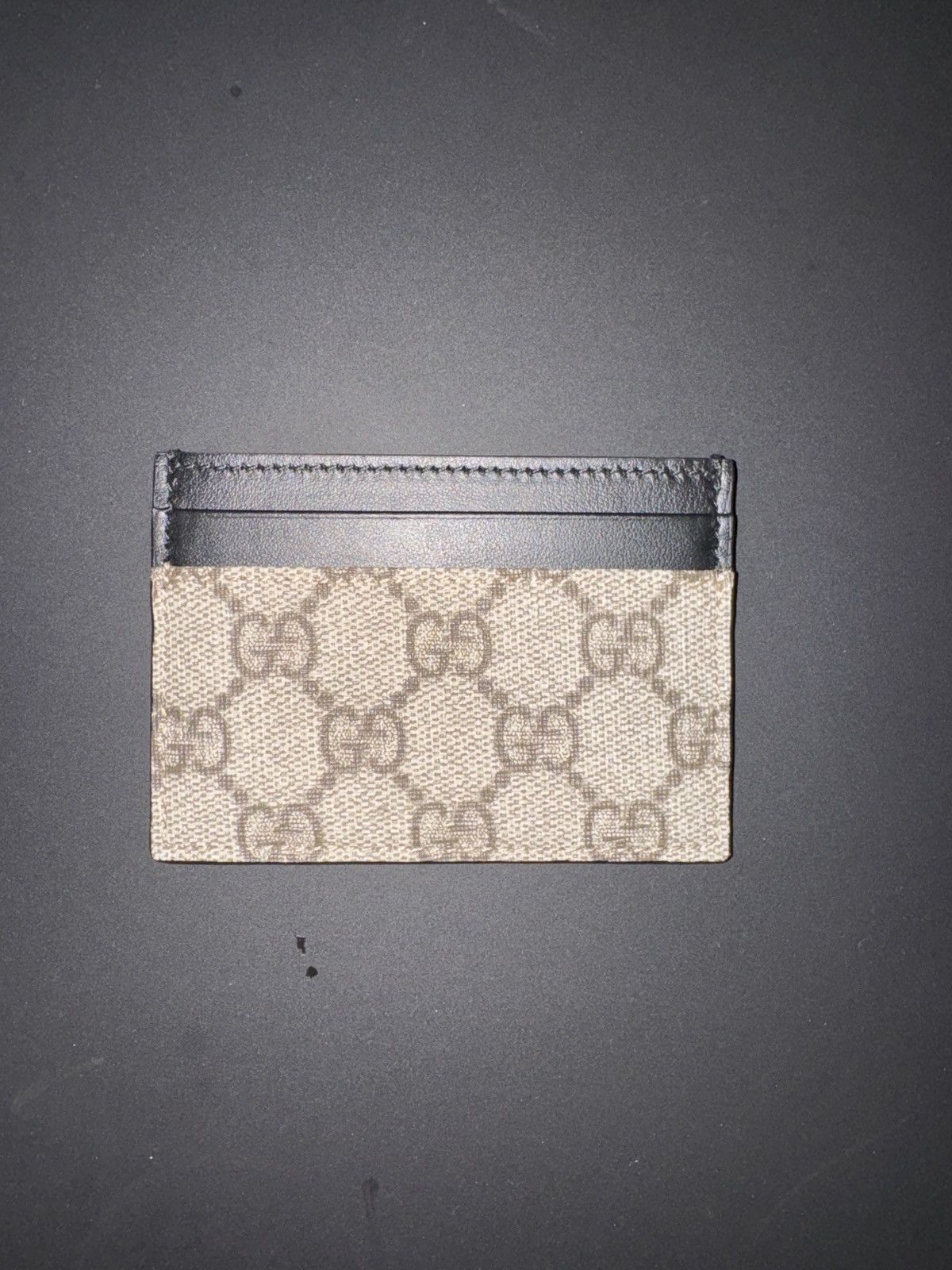 Gucci Gucci GG Supreme cardholder Size ONE SIZE - 2 Thumbnail