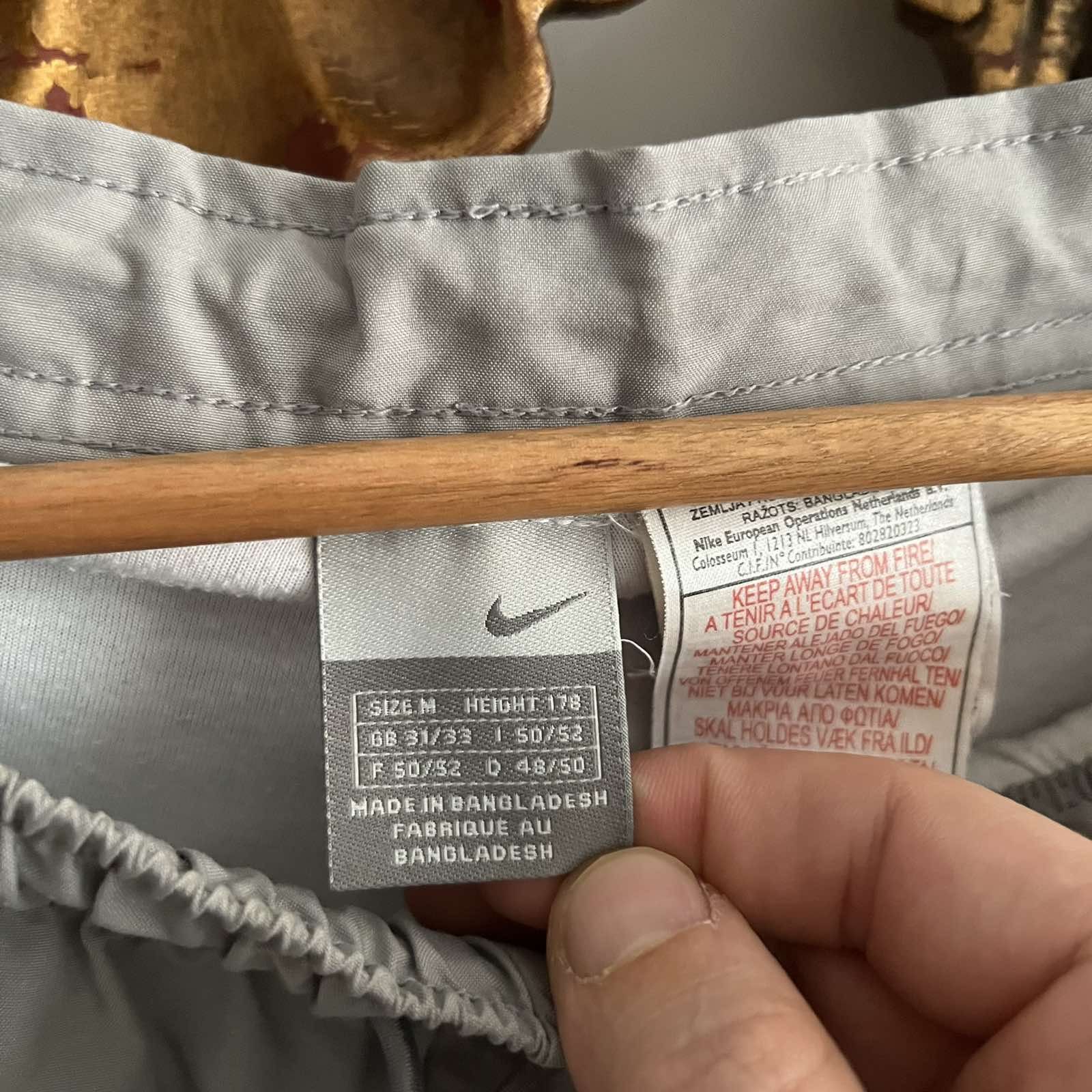 Nike × Vintage 2000s Vintage Nike Drill Long Shorts 3/4 Pants Y2k Sz m Size US 34 / EU 50 - 5 Thumbnail