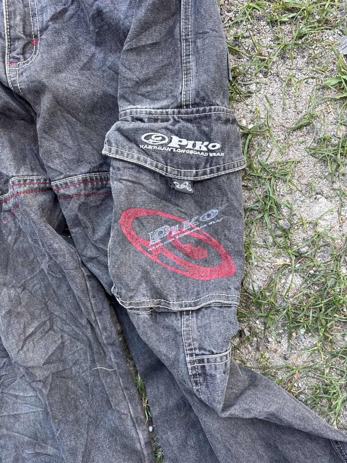 Vintage Piko Cargo Baggy Jeans Size US 32 / EU 48 - 5 Thumbnail