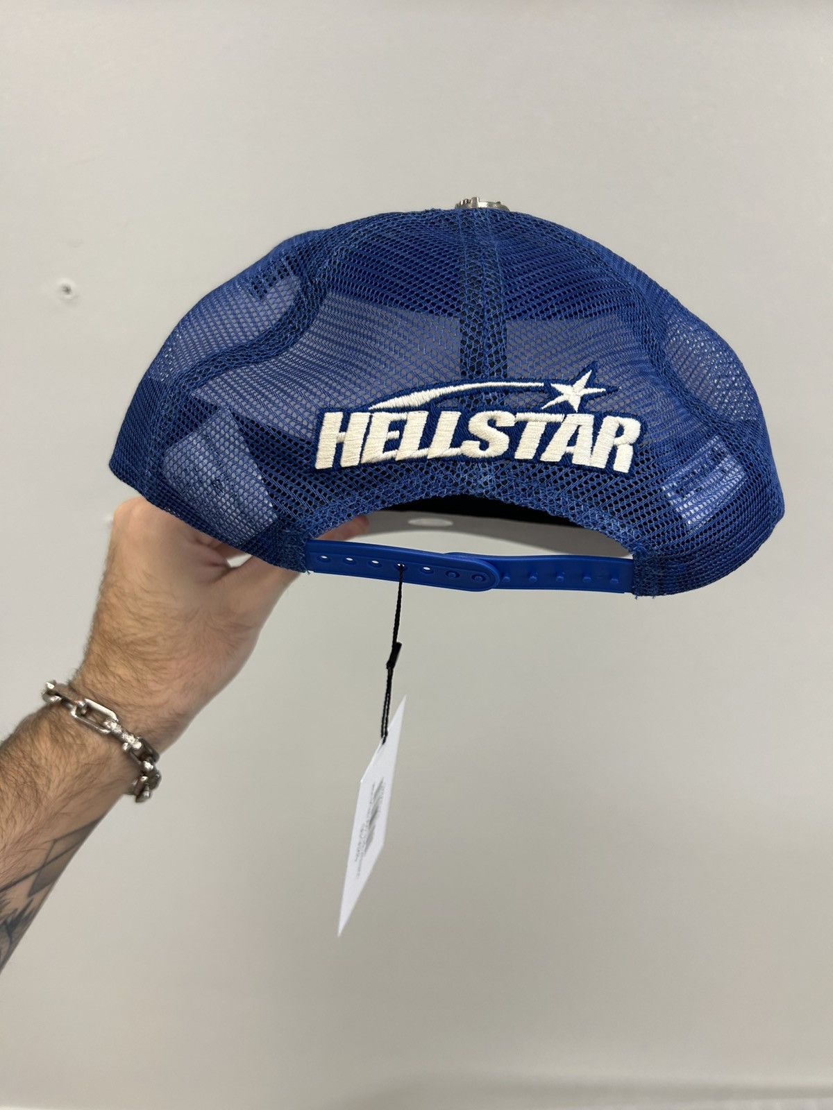HELLSTAR Hellstar Big Logo Trucker Hat One Size Fits All Size ONE SIZE - 2 Thumbnail