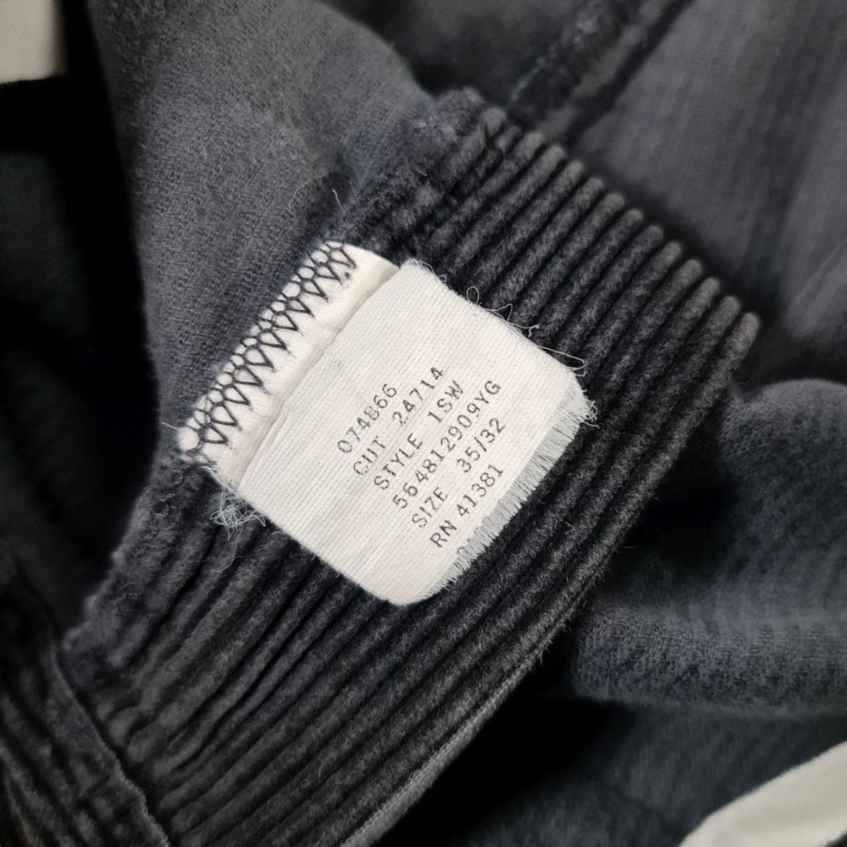 Polo Ralph Lauren VINTAGE Polo Ralph Lauren Trousers Mens W35 L32 Black Corduroy Made In USA Size US S / EU 44-46 / 1 - 5 Thumbnail