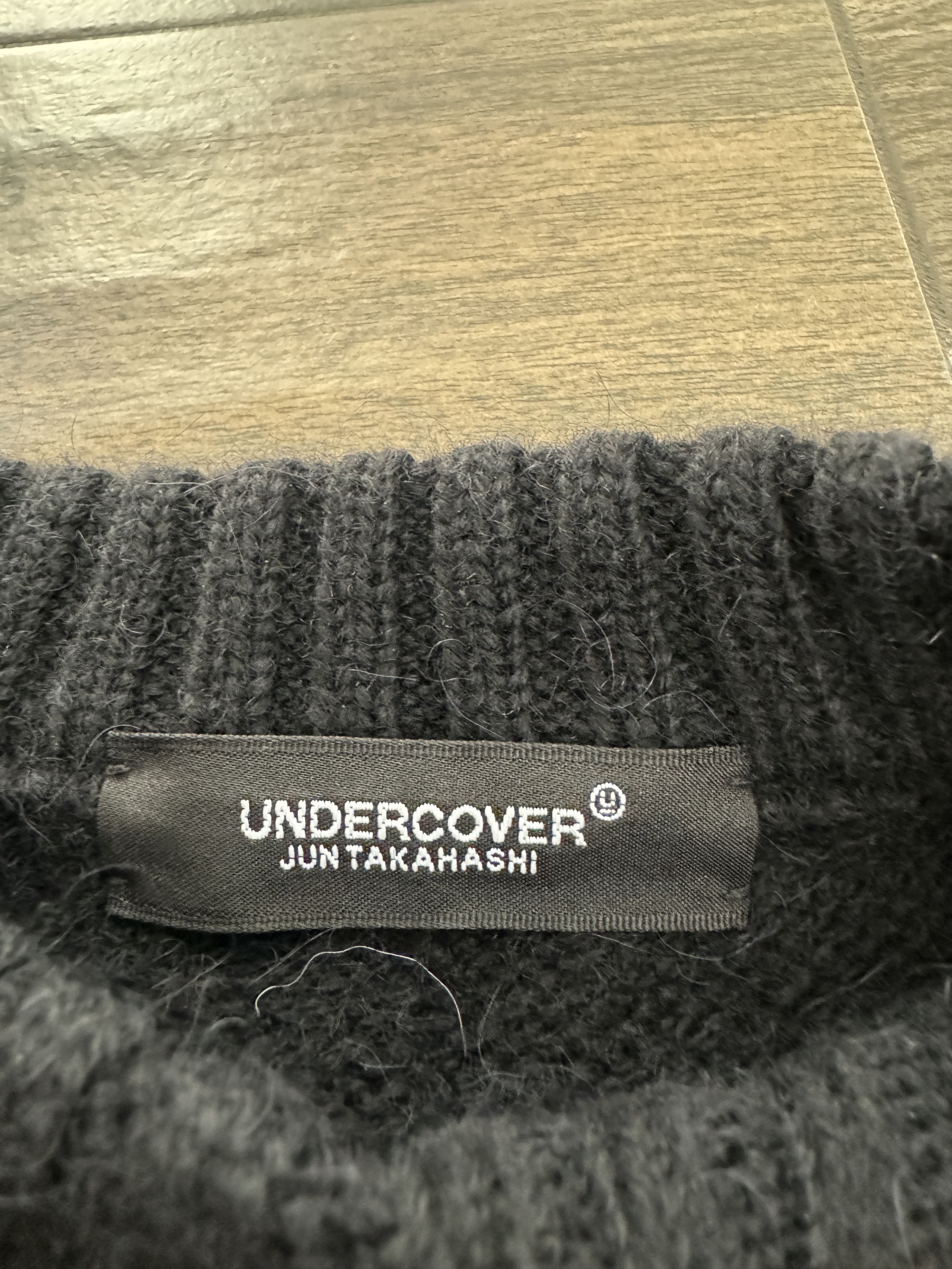 Undercover Undercover Psycho Alfred Hitchcock Alpaca Wool Sweater Size US L / EU 52-54 / 3 - 4 Thumbnail