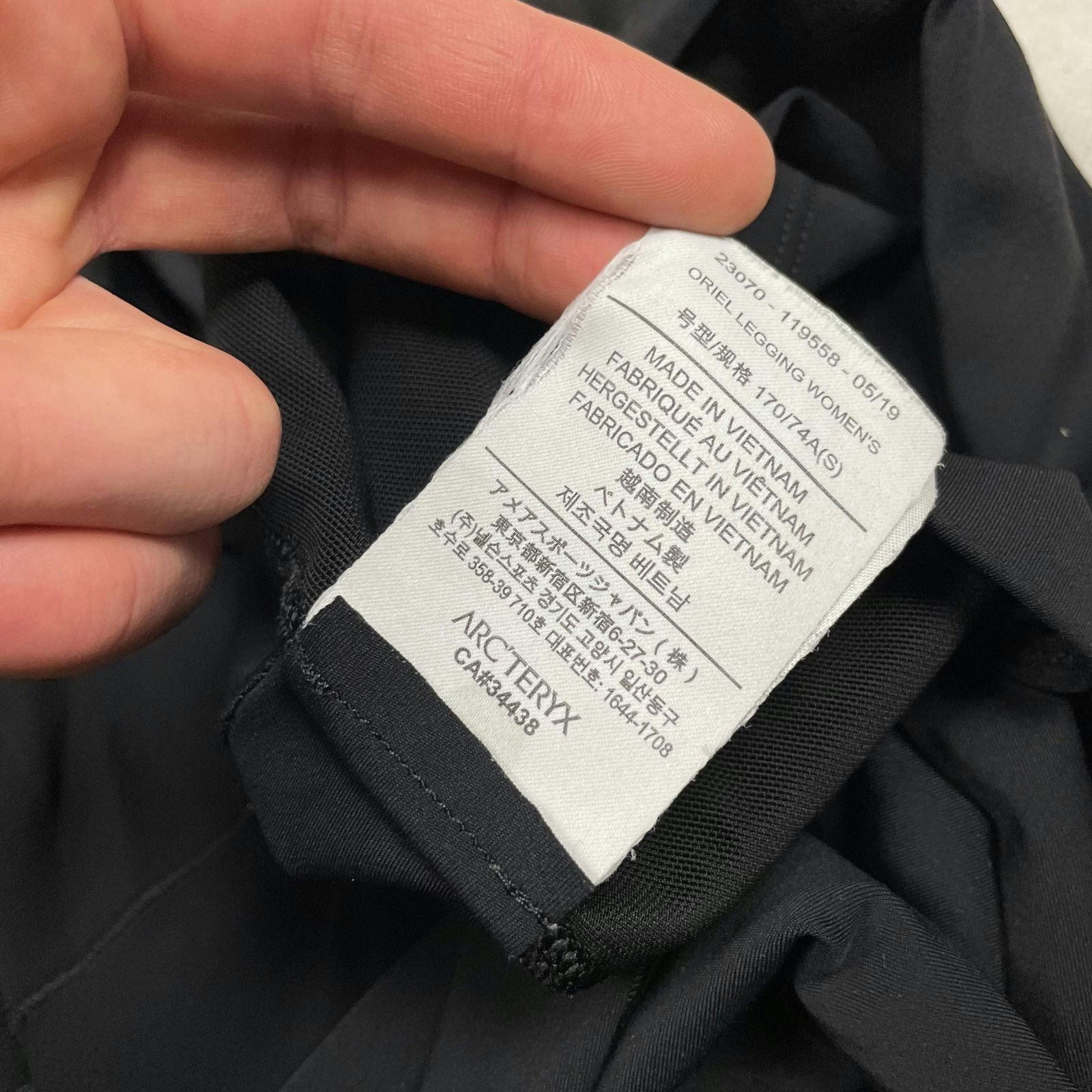 Arc'teryx Arc'teryx Oriel Women Black Pull On Activewear Legging Small Size 28" / US 6 / IT 42 - 11 Thumbnail