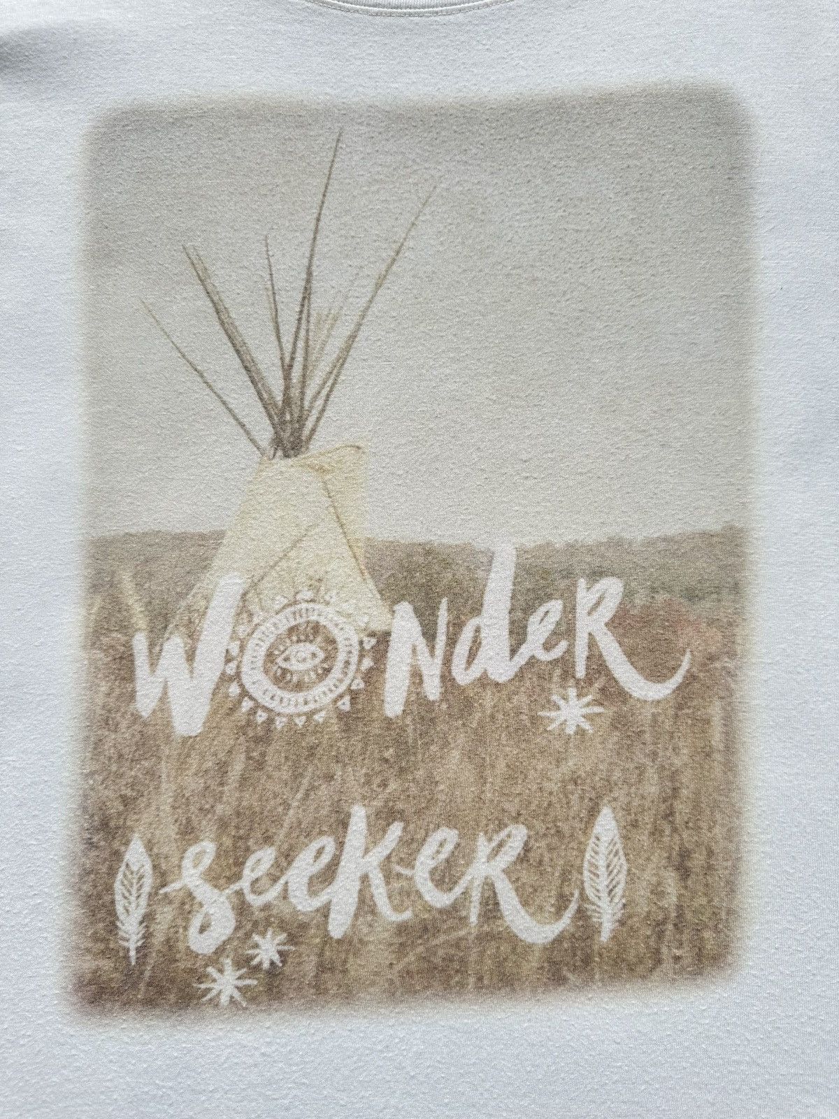 GOA 2010's GOA '' Wonder Seeker '' white tee Size US M / EU 48-50 / 2 - 13 Thumbnail