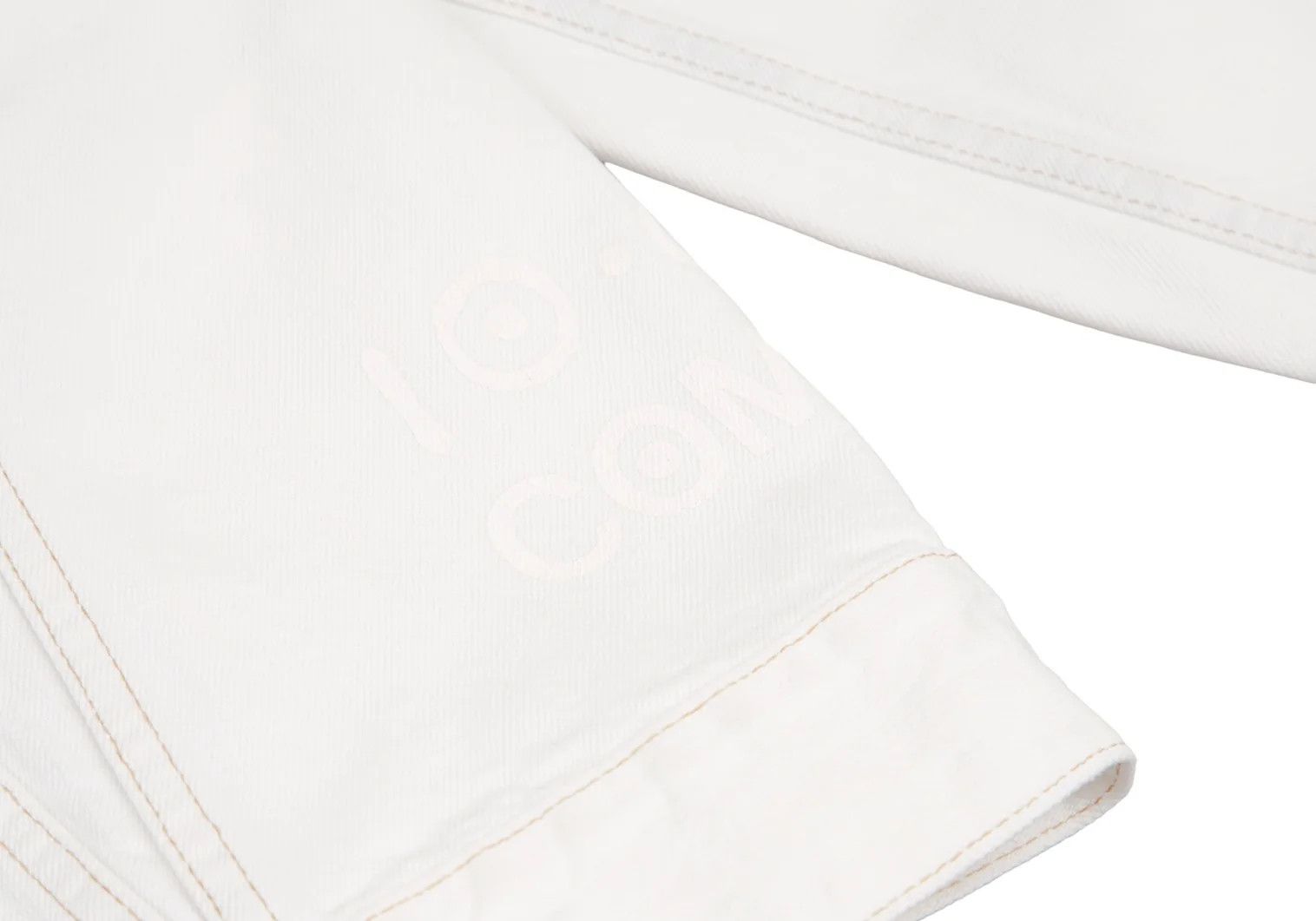Junya Watanabe White 3rd Dyed Corsocomo Print Denim Jacket L Size US L / EU 52-54 / 3 - 16 Thumbnail