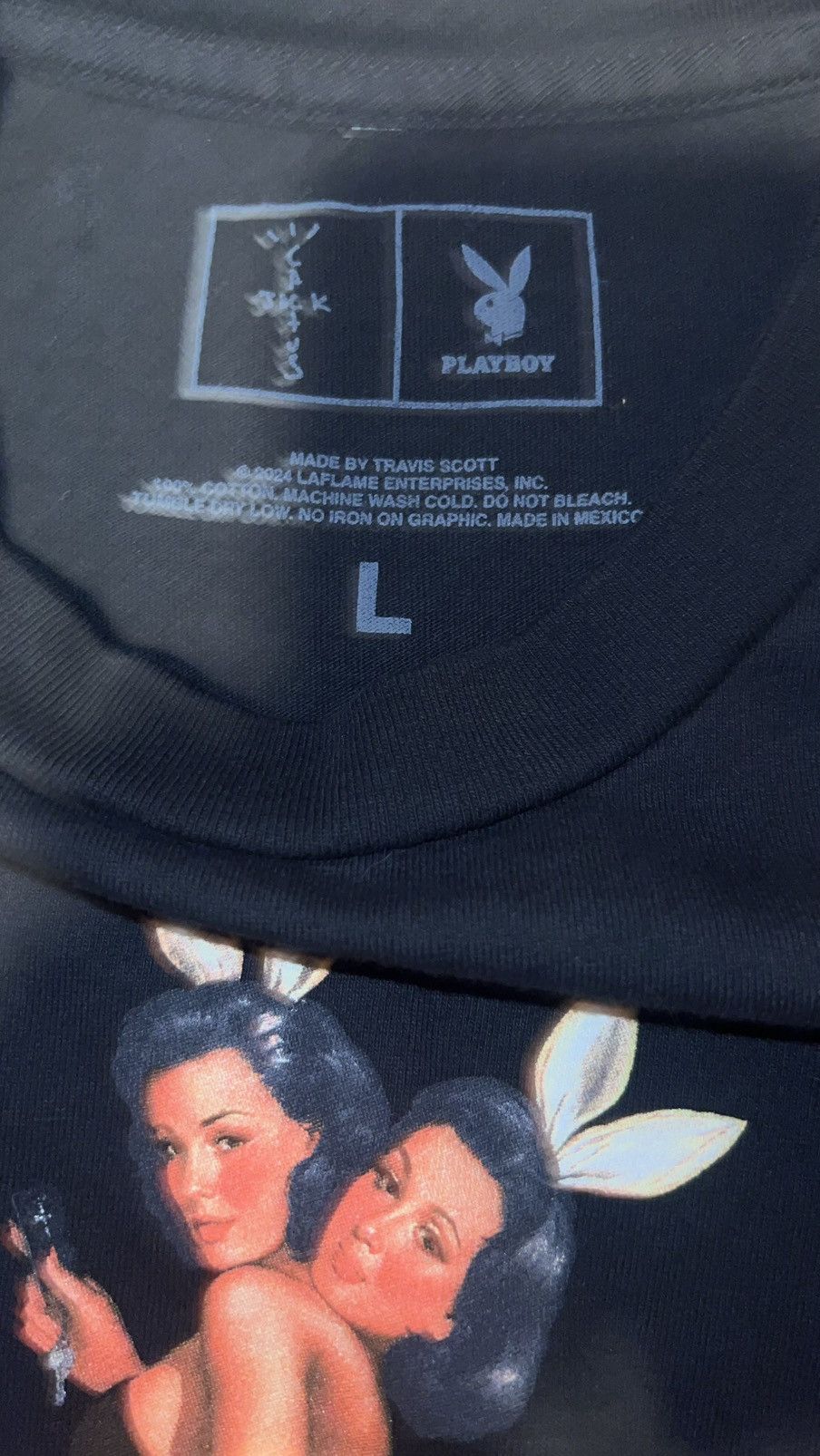Complex × Playboy × Travis Scott RARE Cactus Jack Playboy Complexcon Exclusive Tee Size US L / EU 52-54 / 3 - 6 Thumbnail