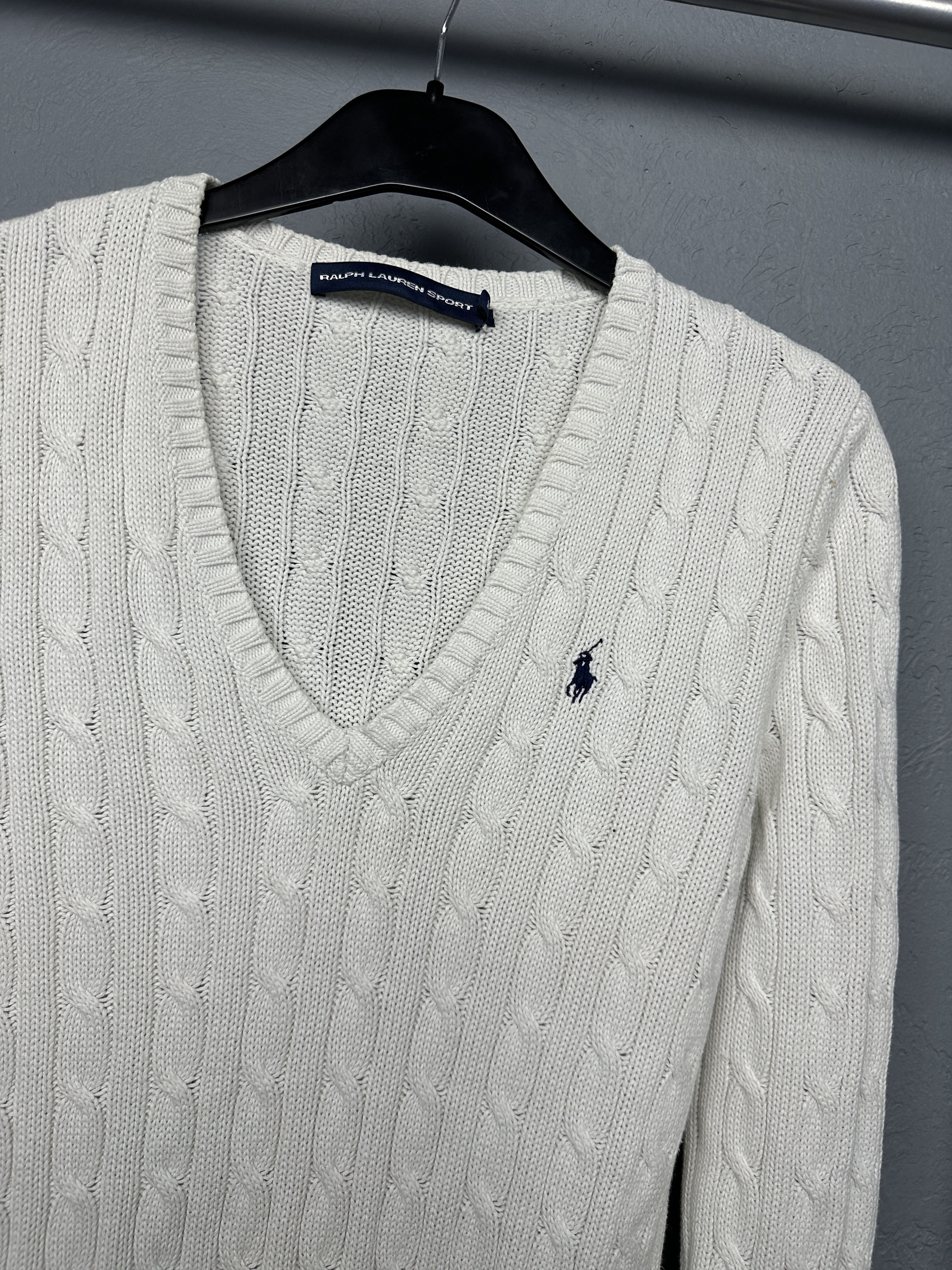 Polo Ralph Lauren Polo Ralph Lauren Vintage Womens Cable Knit Sweater Size M / US 6-8 / IT 42-44 - 2 Thumbnail