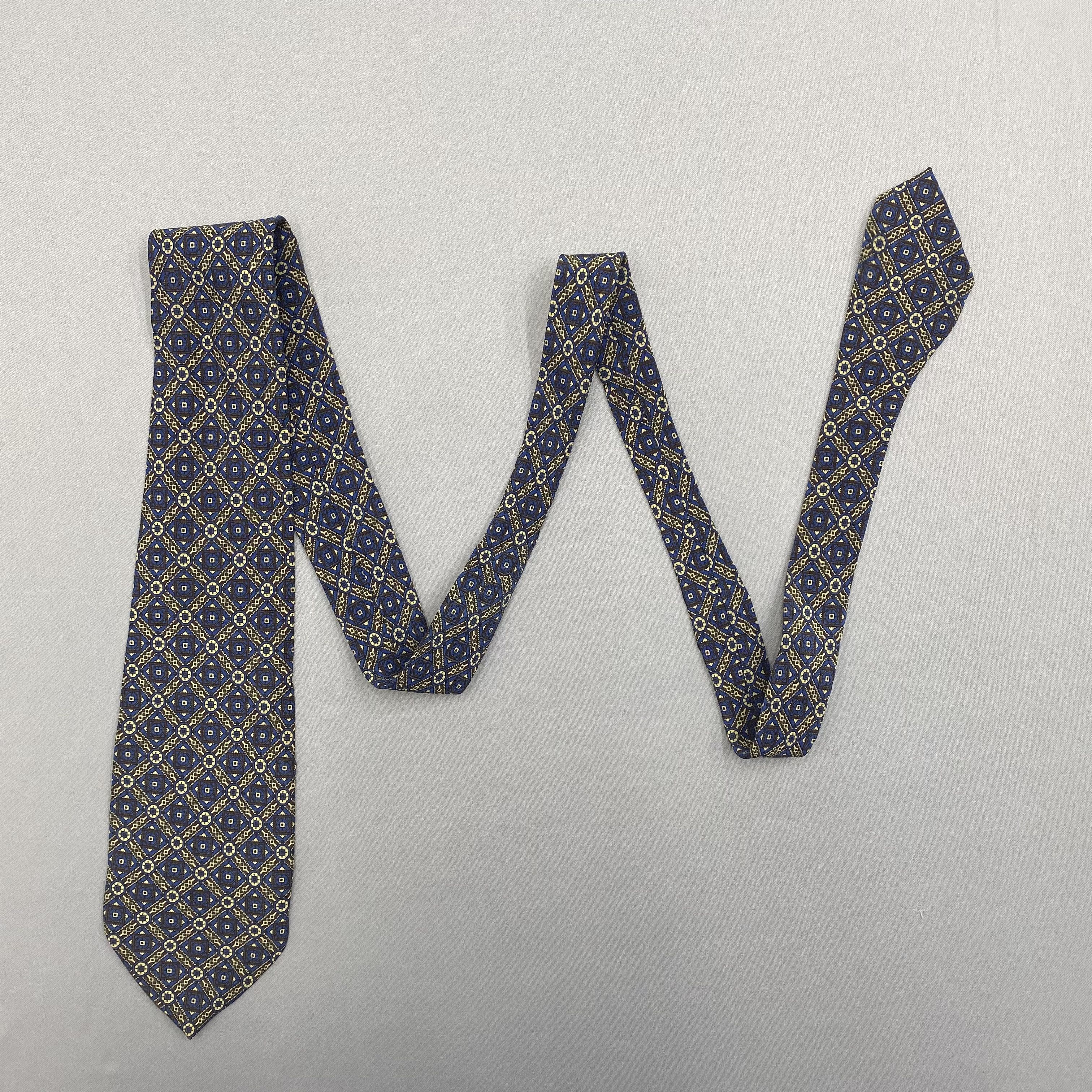 Japanese Brand Vintage Begger Martin London SILK Necktie Cravate Pure Silk Size ONE SIZE - 5 Thumbnail