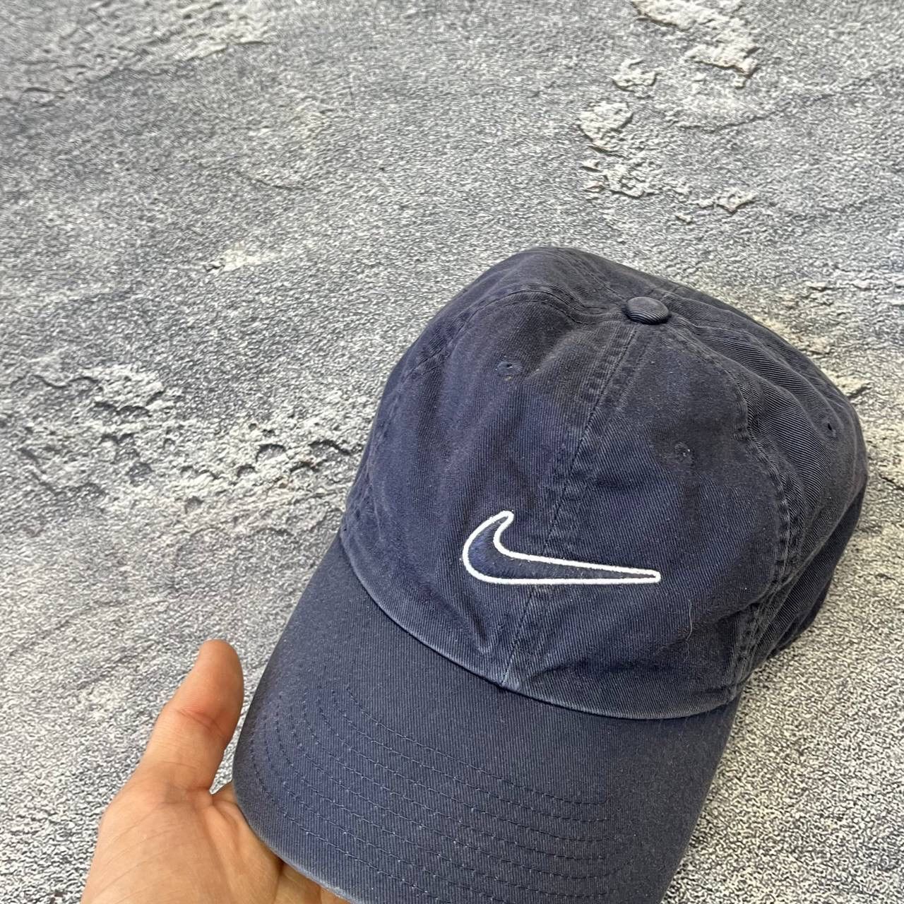 Vintage Vintage Nike Big Center Logo Y2K Cap Hat Size ONE SIZE - 9 Thumbnail