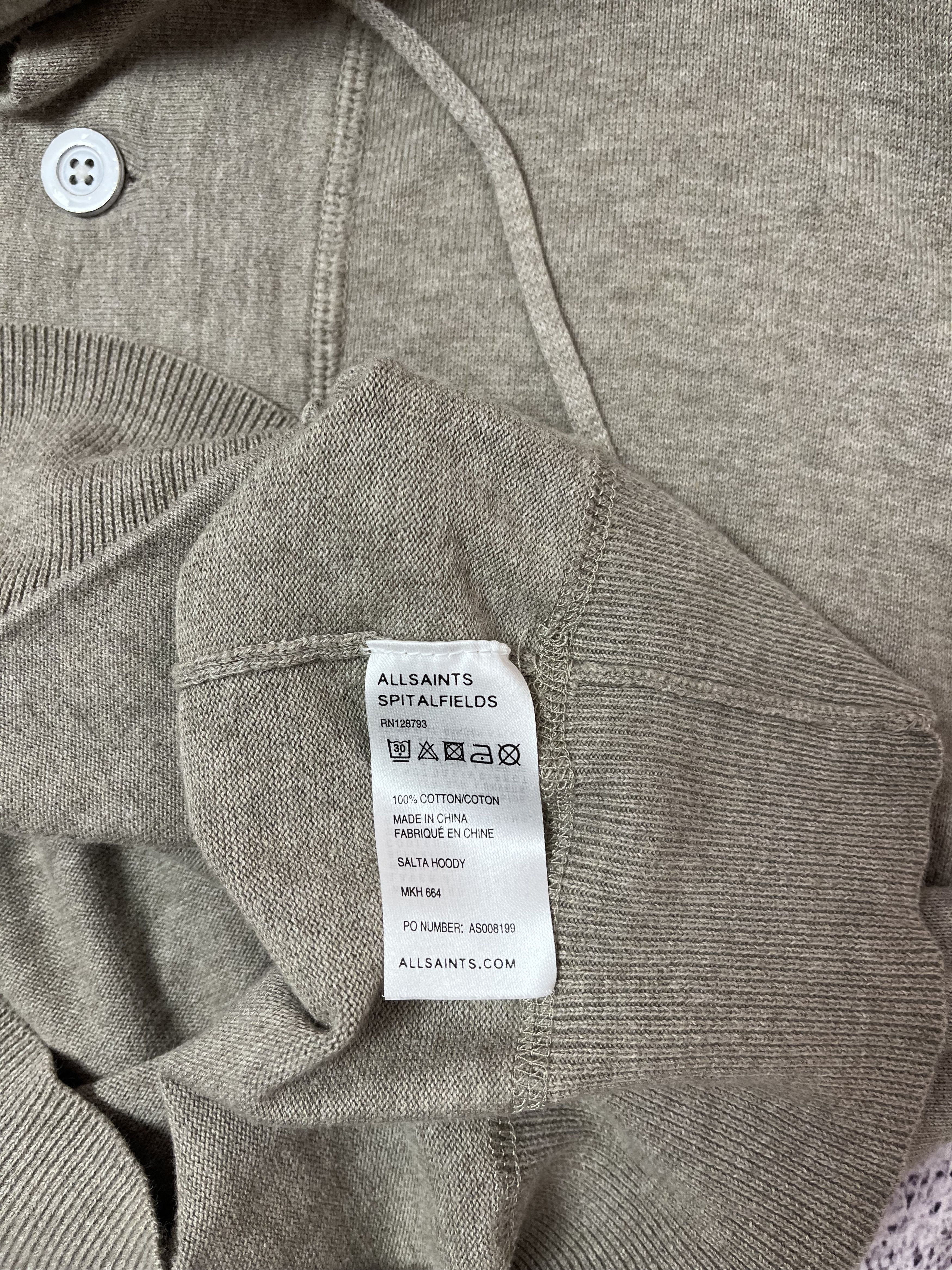 Allsaints × Japanese Brand Men’s sweater 1/4 zip Allsaints size L Size US L / EU 52-54 / 3 - 8 Thumbnail