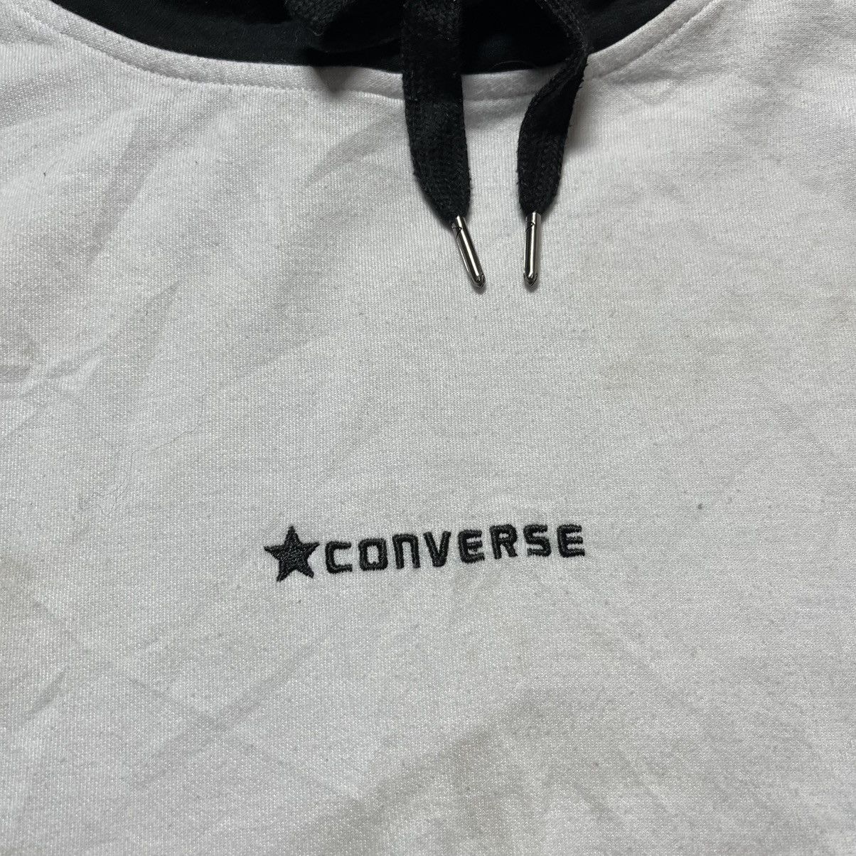 Converse × Designer RARE Convers Spell Central Logo Block Colour Hoodie Size US XL / EU 56 / 4 - 3 Thumbnail