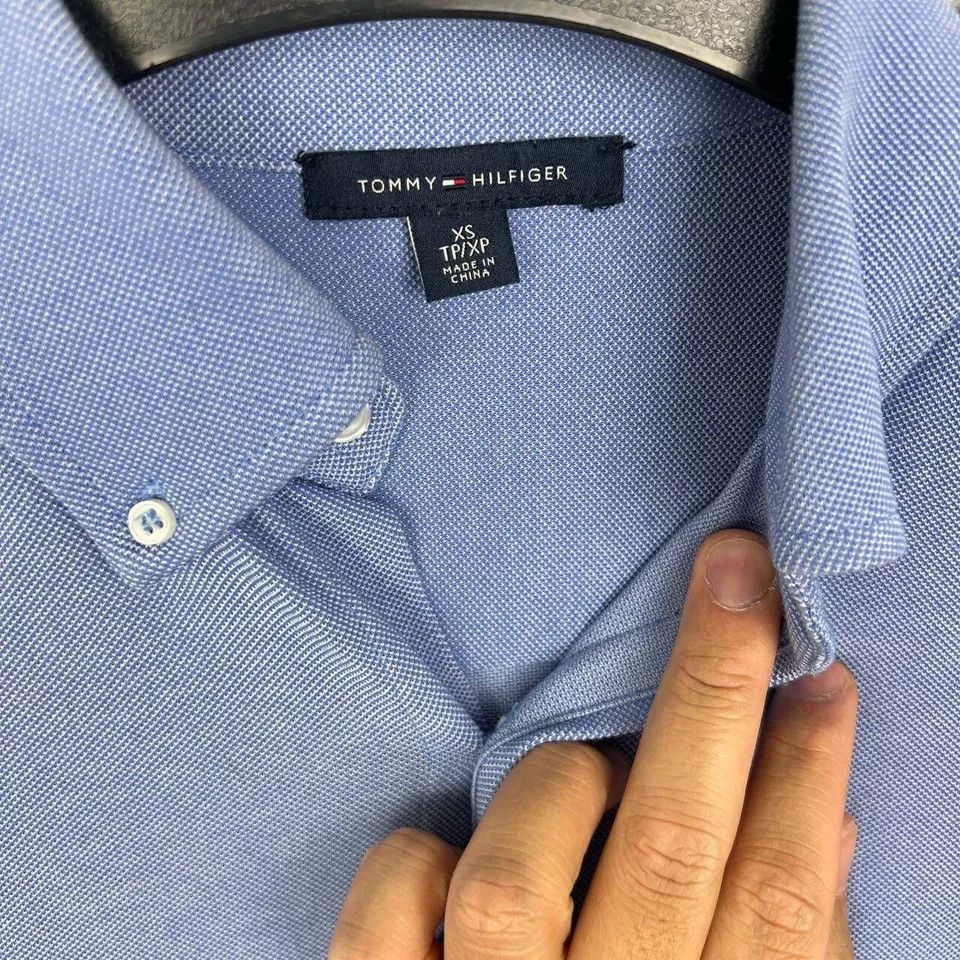 Tommy Hilfiger Tommy Hilfiger Shirt Men Button Down Long Sleeve Collared XS Size US XS / EU 42 / 0 - 3 Thumbnail