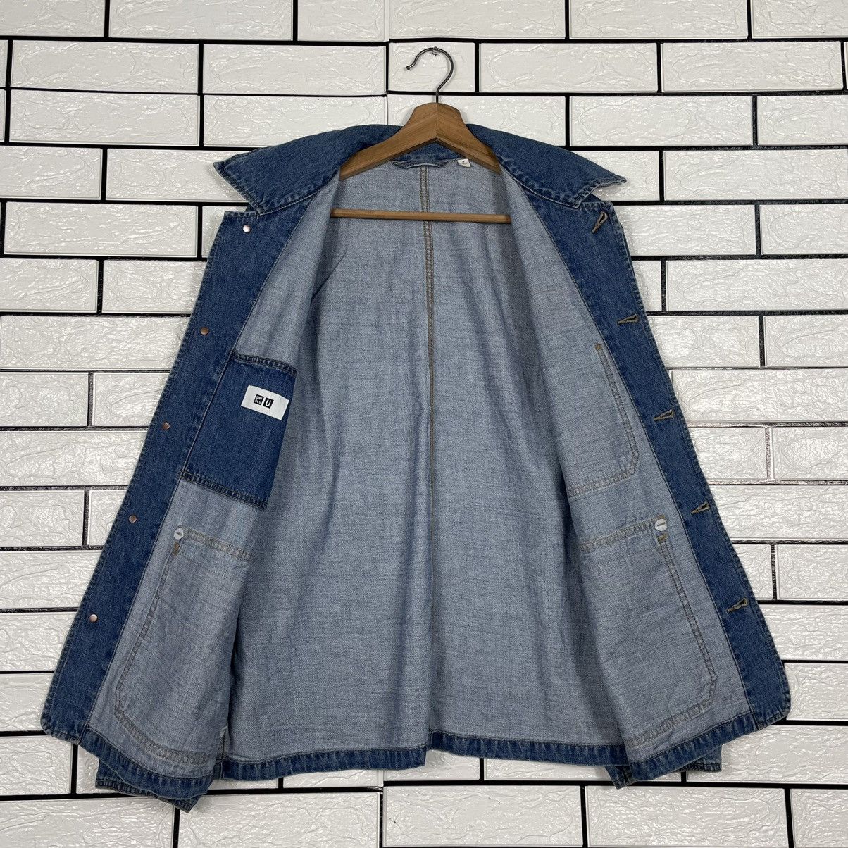 Lemaire × Uniqlo Uniqlo U Lemaire Denim Jacket Size US M / EU 48-50 / 2 - 11 Thumbnail