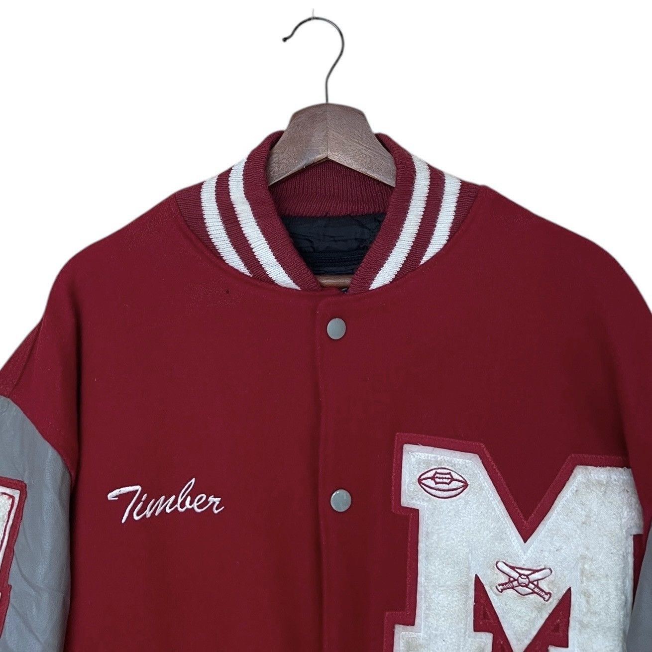 Vintage Vintage Brand Jostens Varsity Jacket 1990s Size US L / EU 52-54 / 3 - 7 Thumbnail
