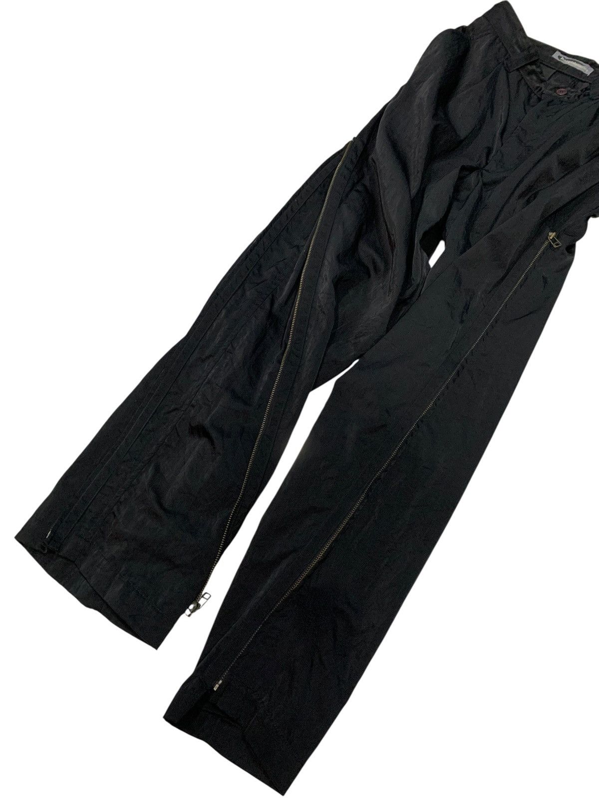 Issey Miyake 🔥Rare Vtg Issey Miyake Men Nylon Parachute Sided Zipper Pant Size US 29 - 7 Thumbnail
