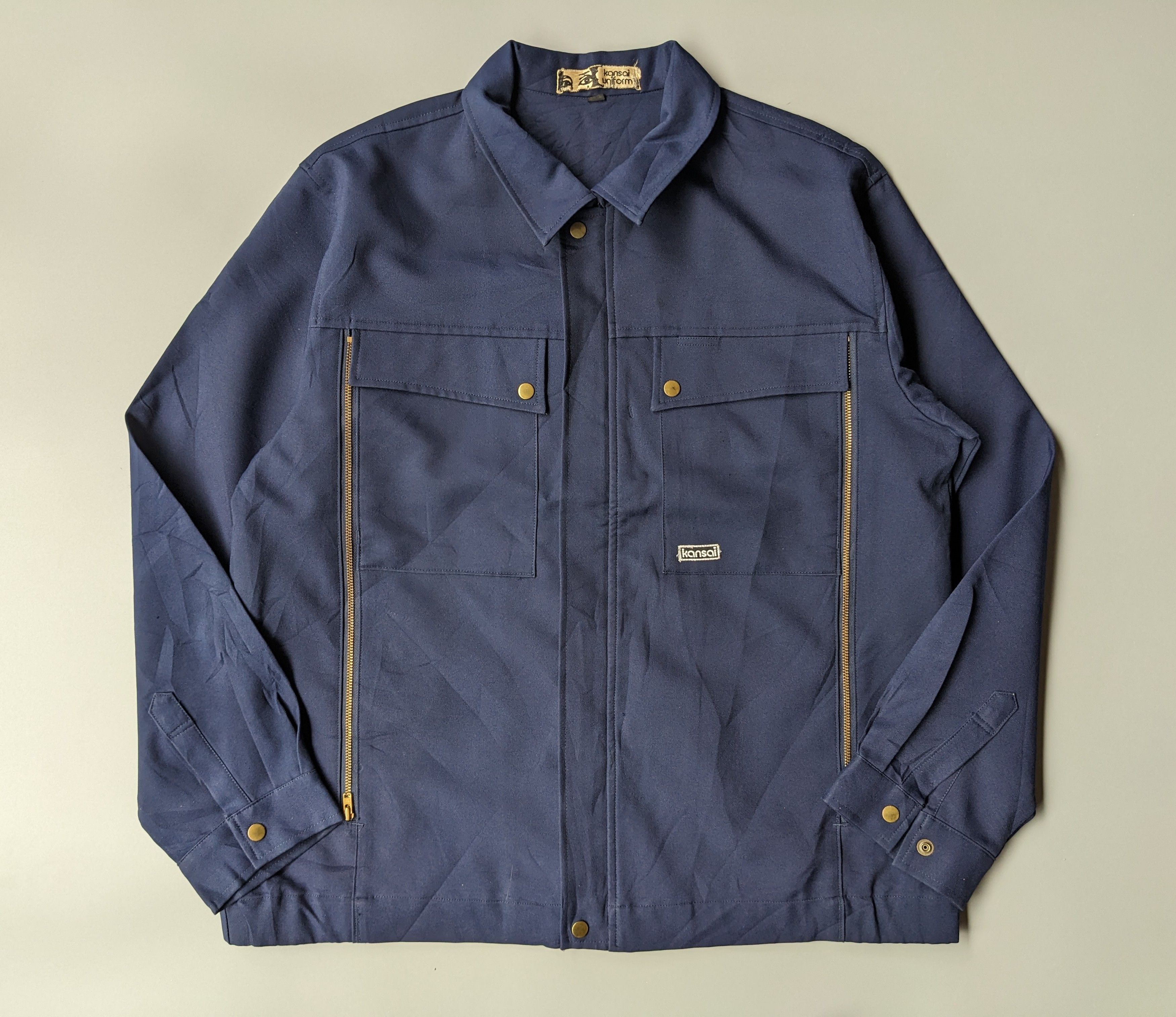 Kansai Yamamoto Vintage Kansai Yamamoto workwear jacket Size US L / EU 52-54 / 3 - 1 Thumbnail