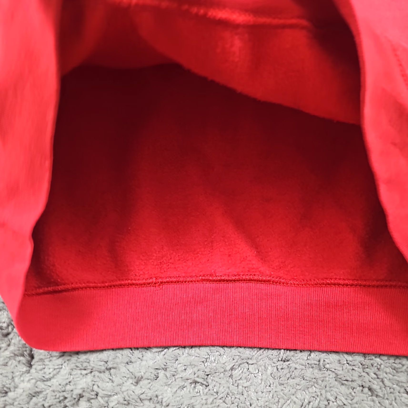 Fruit Of The Loom VINTAGE Fruit of the Loom Sweatshirt Adult XXL Red Crew Neck Pullover Fleece USA Mens 90s Shirt Size US XXL / EU 58 / 5 - 4 Thumbnail
