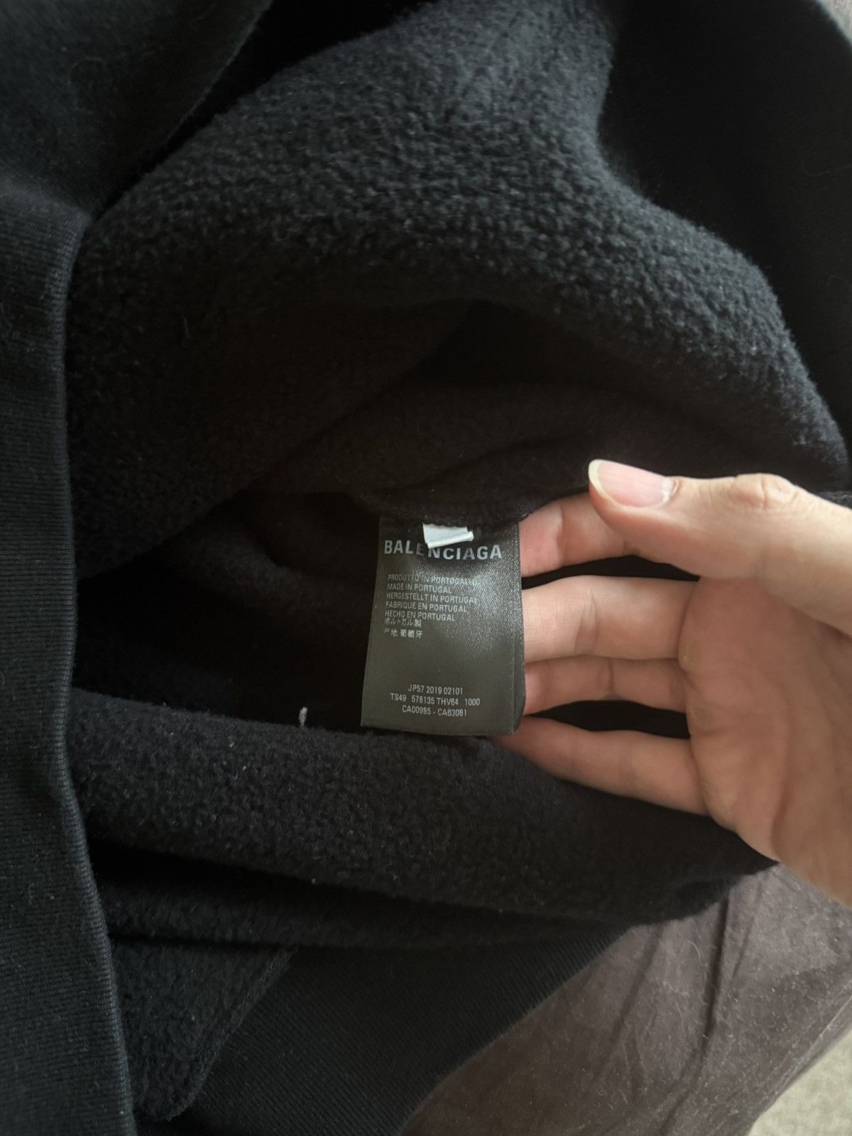 Balenciaga Balenciaga Eco Friendly Hoodie Size US L / EU 52-54 / 3 - 5 Thumbnail