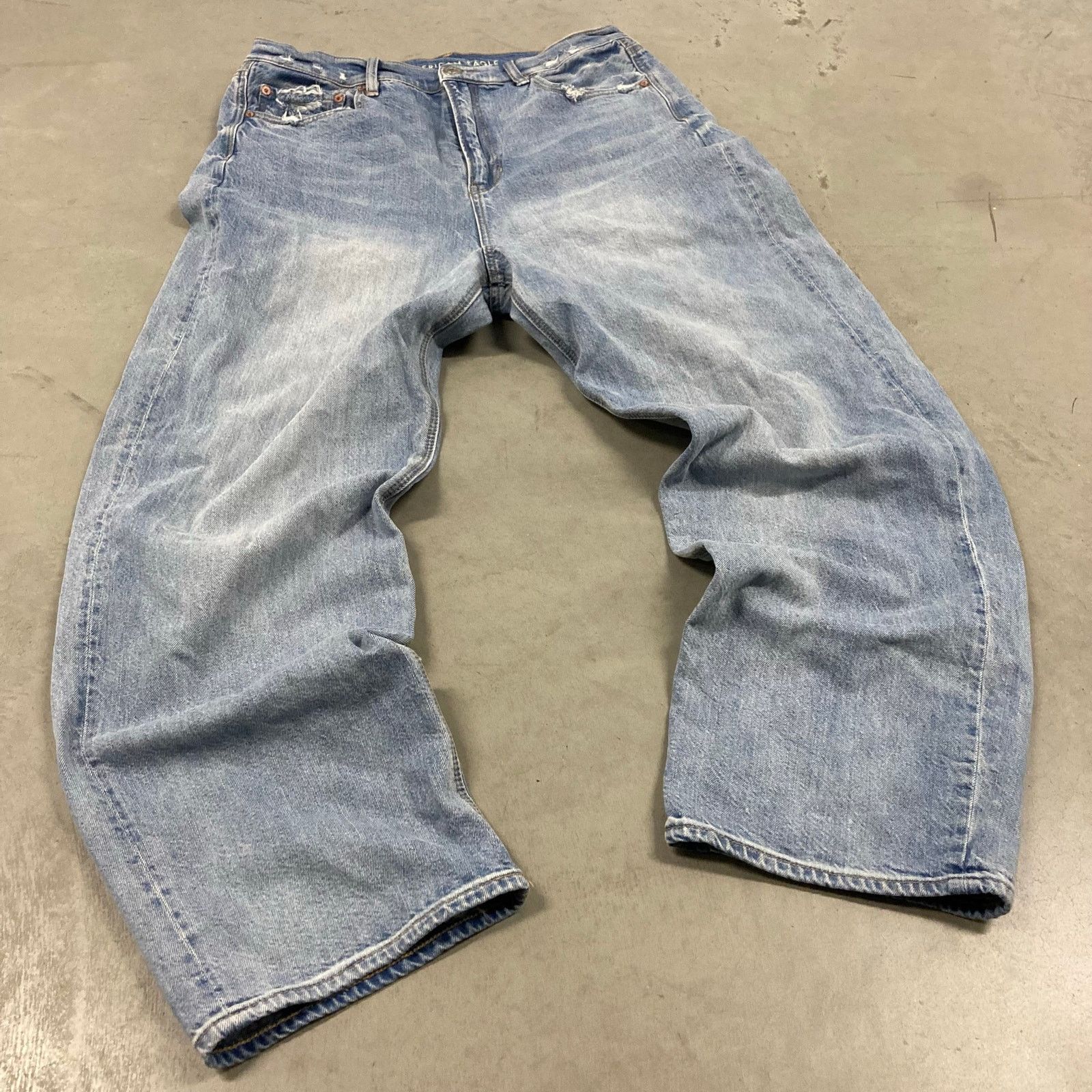 American Eagle Outfitters × Vintage Y2K American eagle baggy jeans 34x30 Size 38" / US 16 / IT 52 - 1 Thumbnail