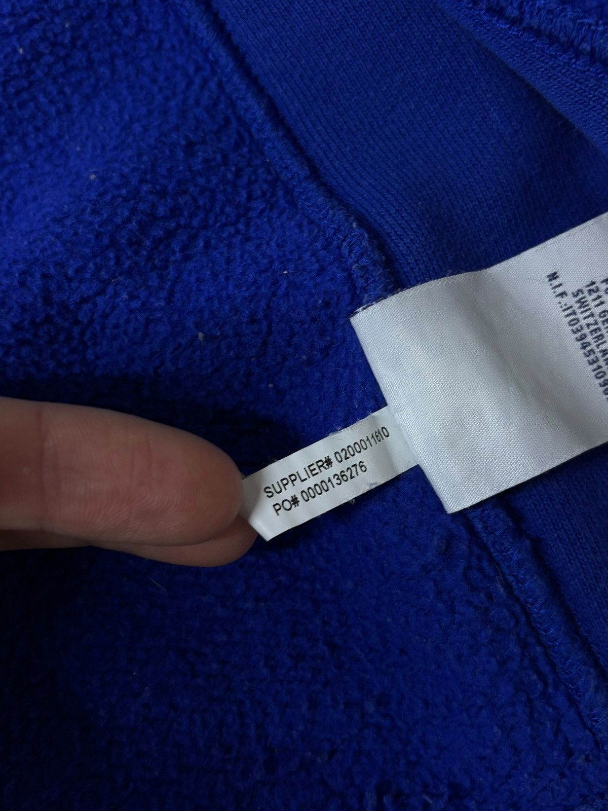 Polo Ralph Lauren Vintage Polo Ralph Lauren Zip Up Hoodie Royal Blue Size US XL / EU 56 / 4 - 13 Thumbnail