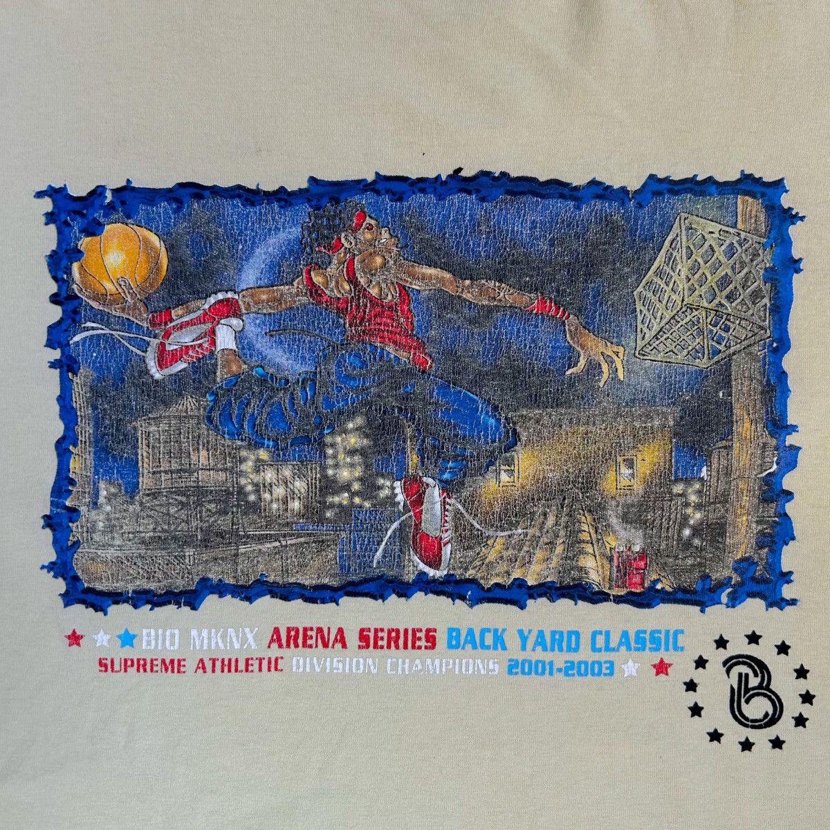 Southpole × Vintage 2000s Southpole Bronx Basketball Backyard Classic Yellow XL Size US L / EU 52-54 / 3 - 2 Thumbnail
