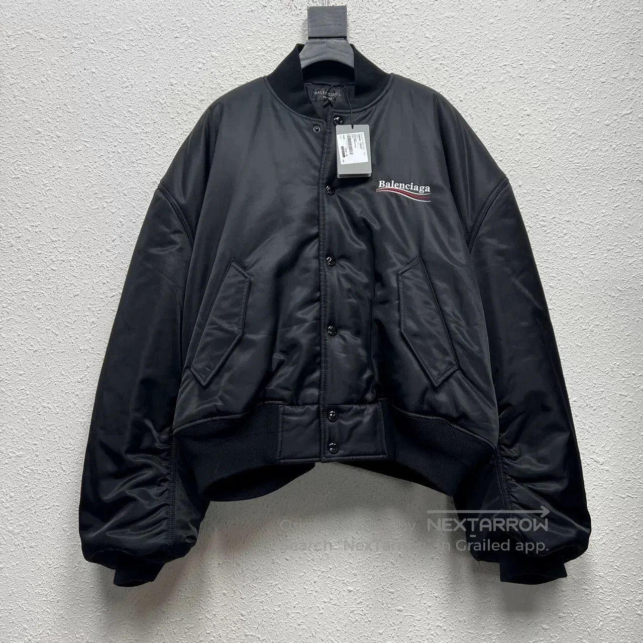 Balenciaga Balenciaga Political Campaign Varsity Bomber Jacket