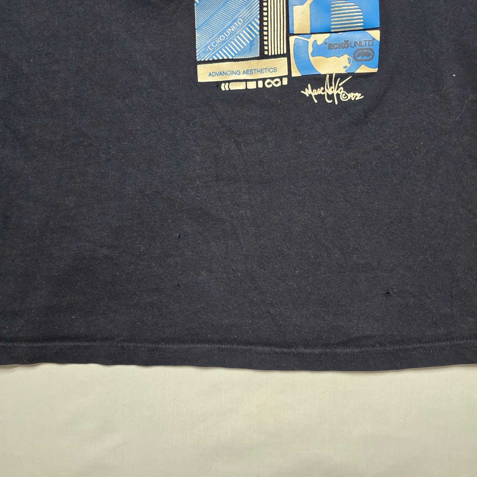 Ecko Unltd. Ecko Unlimited Shirt Blue Large Graphic Streetwear Tee Y2K Size US M / EU 48-50 / 2 - 5 Thumbnail