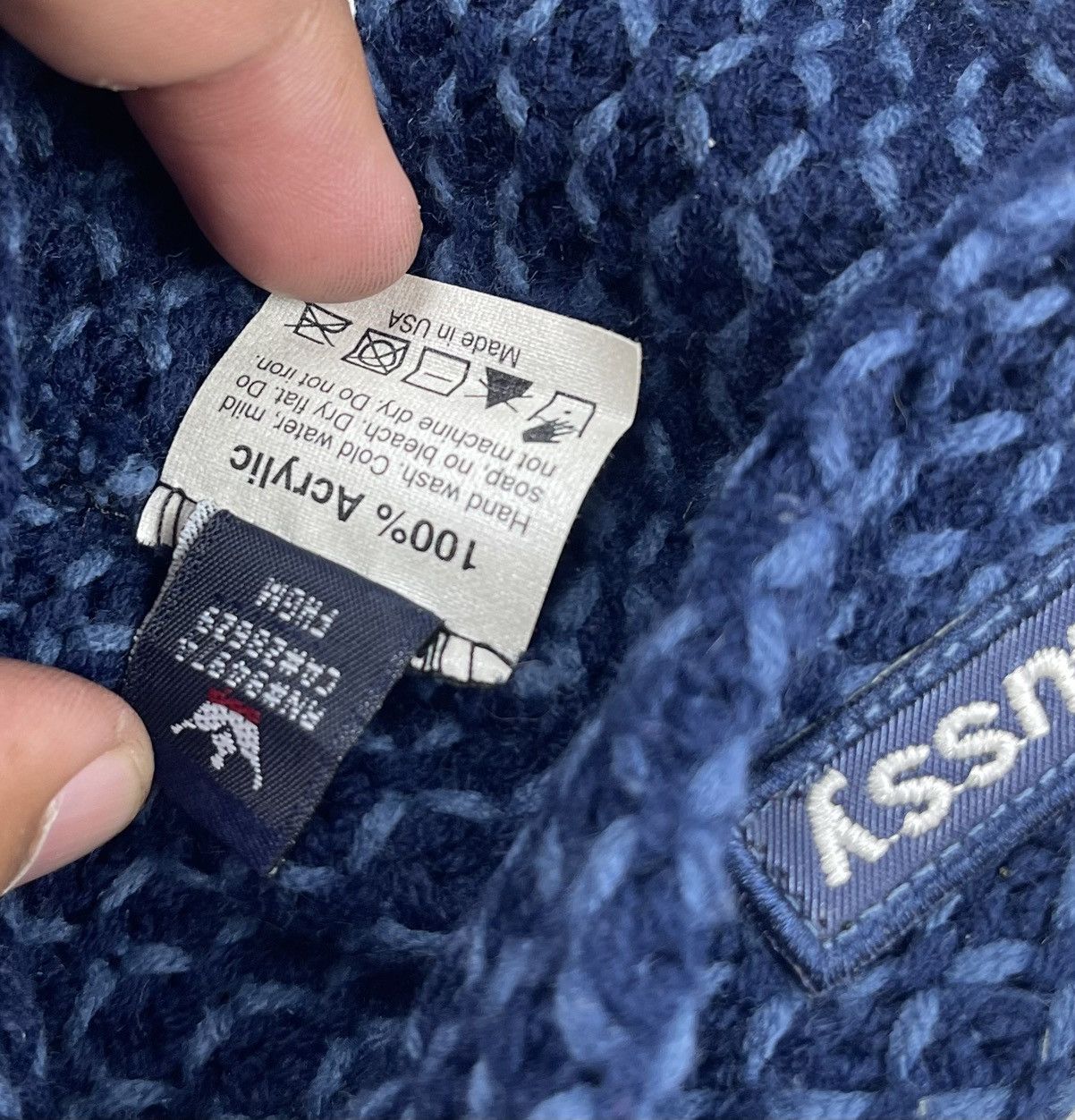 Stussy vintage stussy beanie hat tc47 Size ONE SIZE - 4 Thumbnail