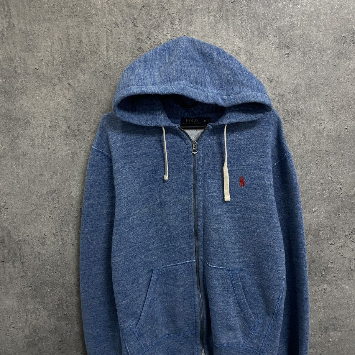 Polo Ralph Lauren Vintage Polo Ralph Lauren Zip Hoodie Blue Size US M / EU 48-50 / 2 - 4 Thumbnail