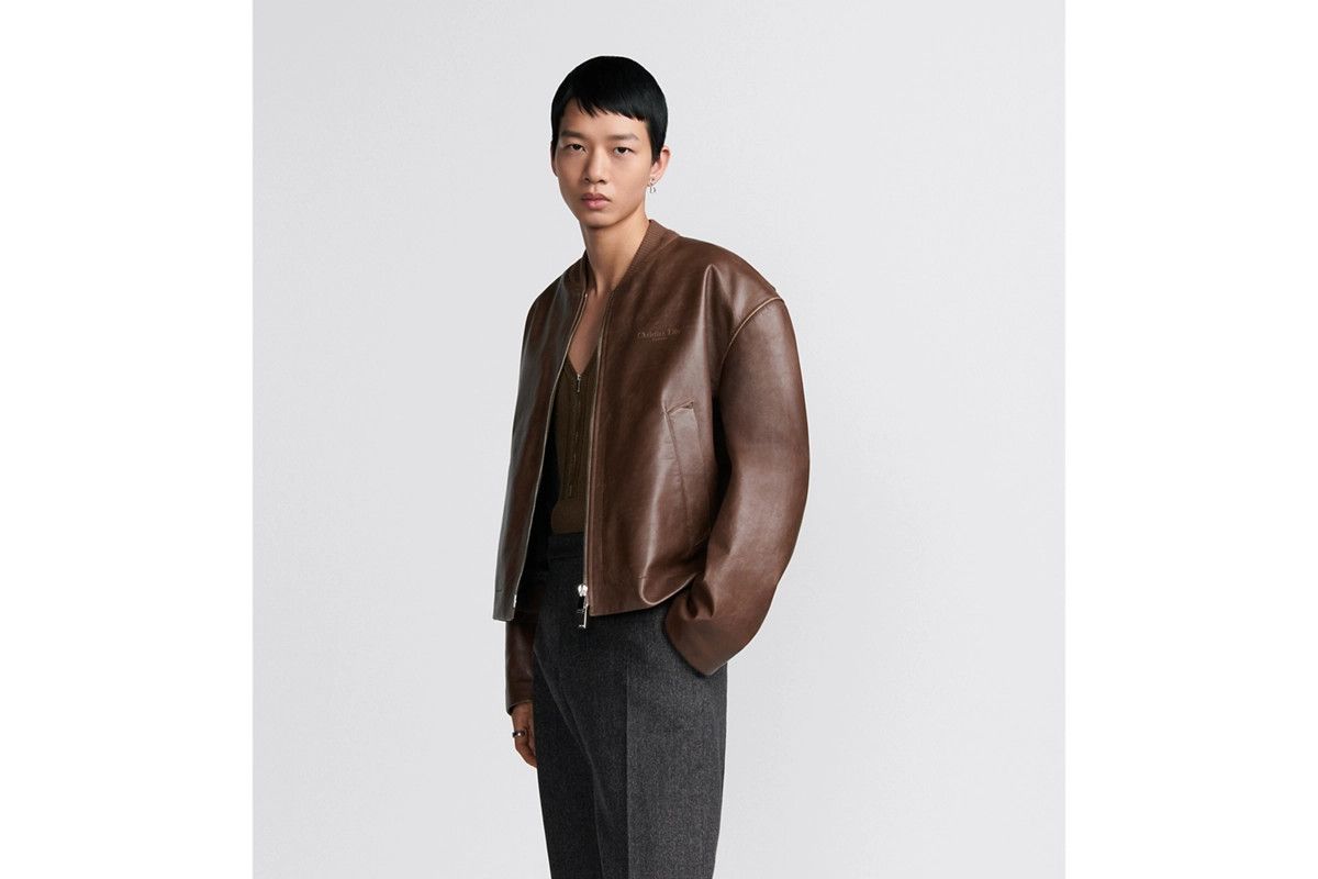 Dior o1bcso1str0226 Couture Bomber Jacket in Brown Size US S / EU 44-46 / 1 - 4 Thumbnail