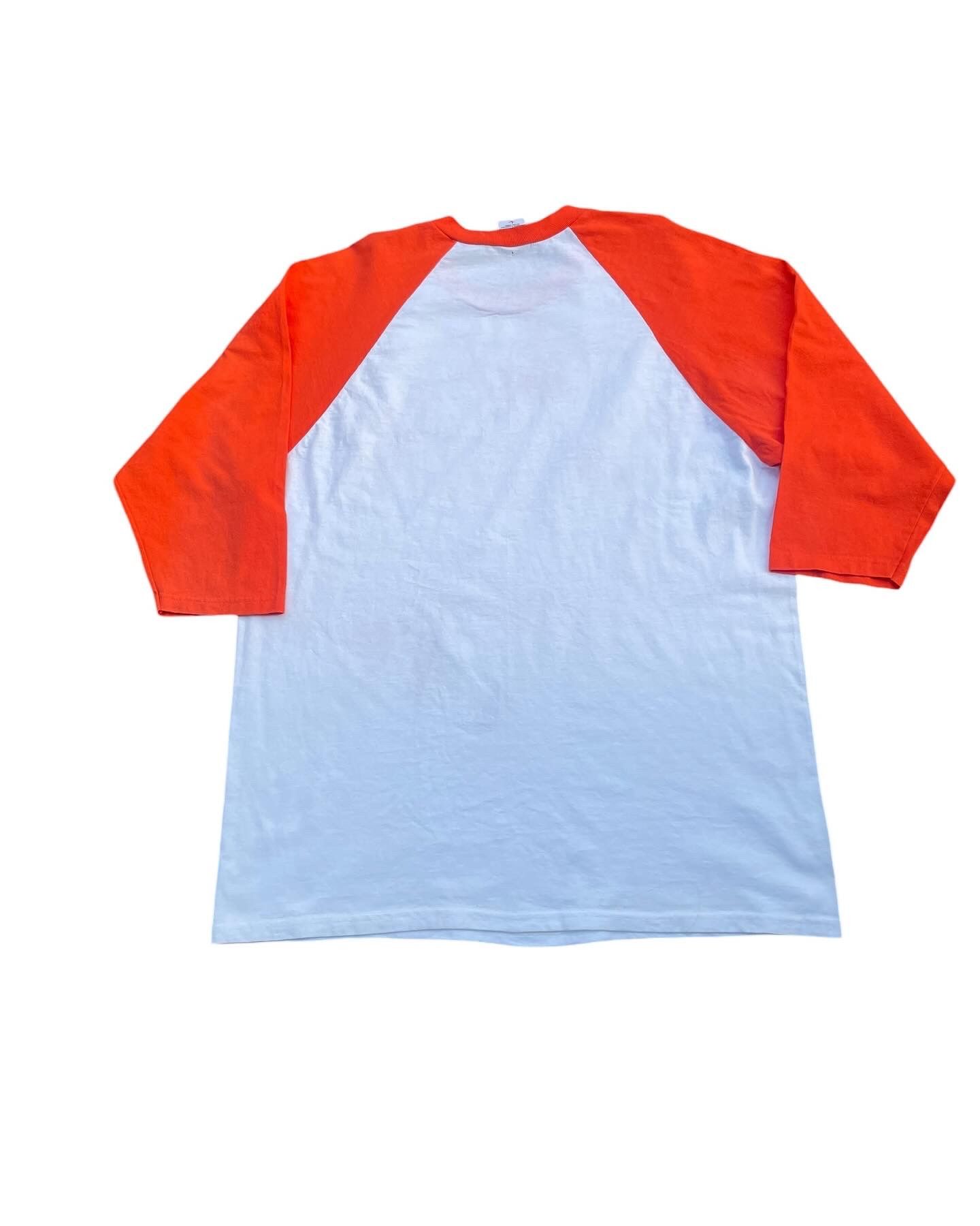 Anvil × Vintage Vintage Anvil Plain Raglan Tshirt Size US L / EU 52-54 / 3 - 6 Thumbnail