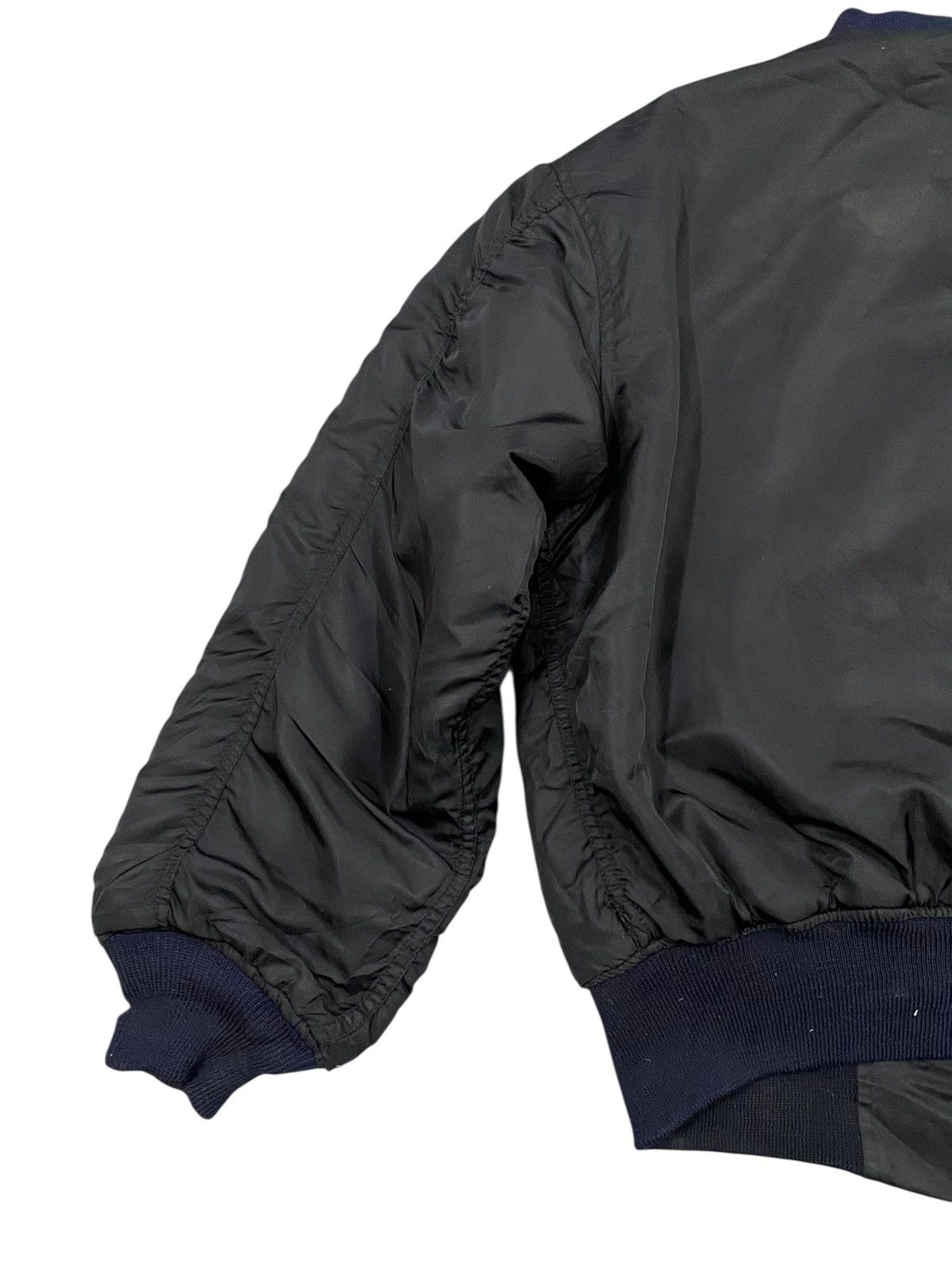 Vintage Vtg U.S Air Force Bomber Jacket Black Size US XL / EU 56 / 4 - 7 Thumbnail