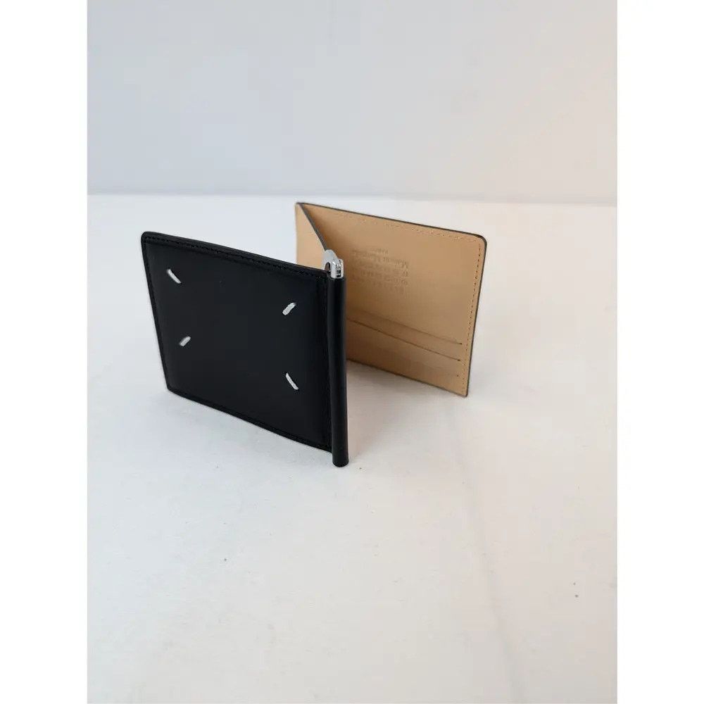 Maison Margiela o1rshd1 Q:2 / Size: OS / Four-Stitch Zipped Wallet in Black Size ONE SIZE - 5 Thumbnail