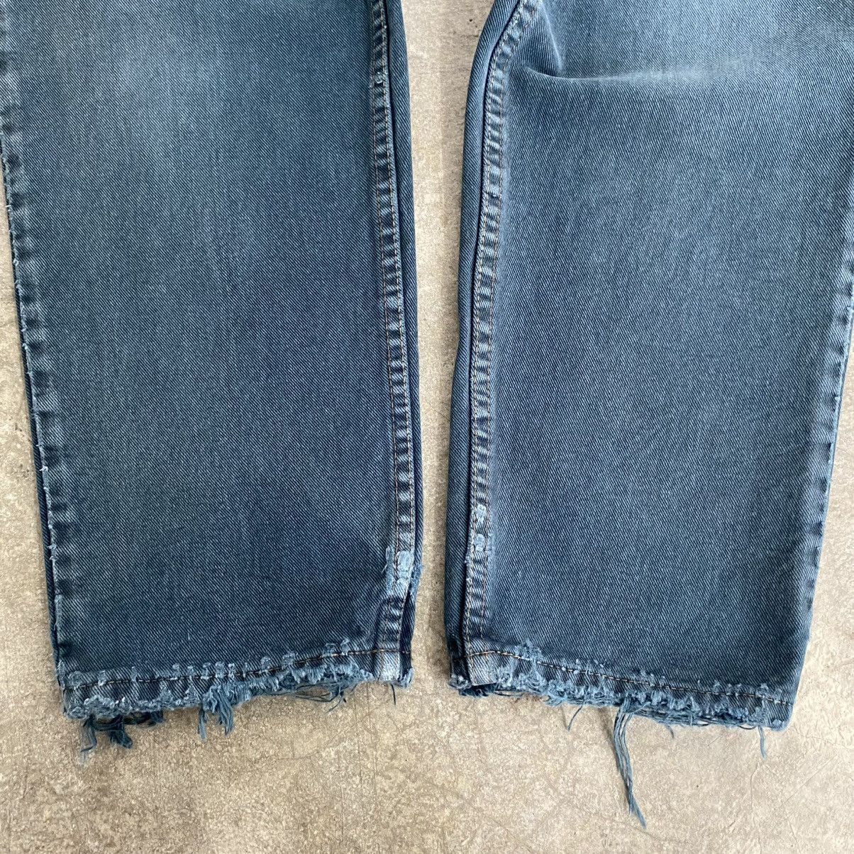 Levi's Vintage 1995 Levis 550 Orange Tab Faded Green Baggy Jeans Size US 32 / EU 48 - 10 Thumbnail