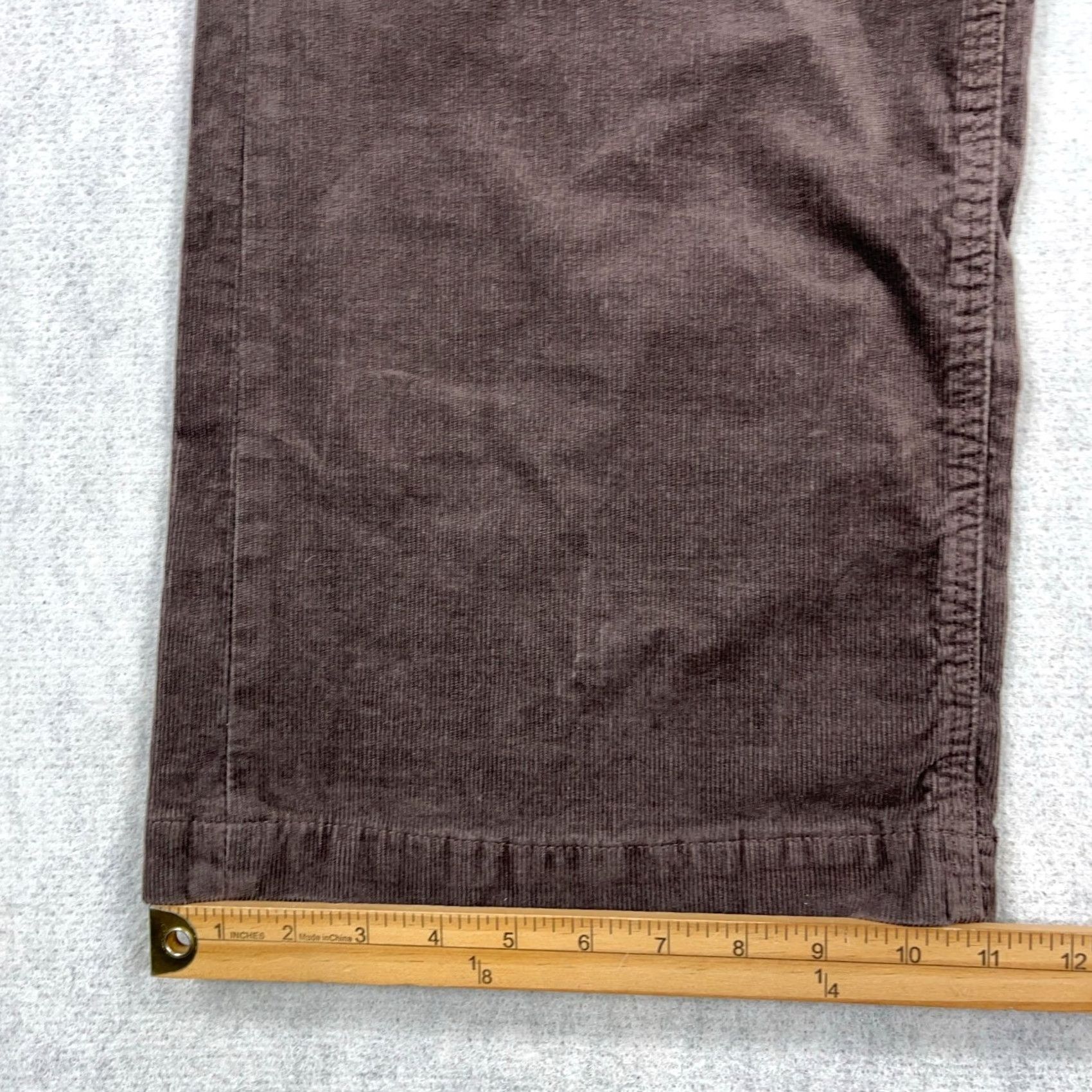 Gap Gap High Stride Jeans Women 31 12 Brown Corduroy Wide-Leg High Rise Pants Baggy Jeans 80s 90s Retro Modern Mens Womens Girls Boys Size 34" / US 12 / IT 48 - 4 Thumbnail