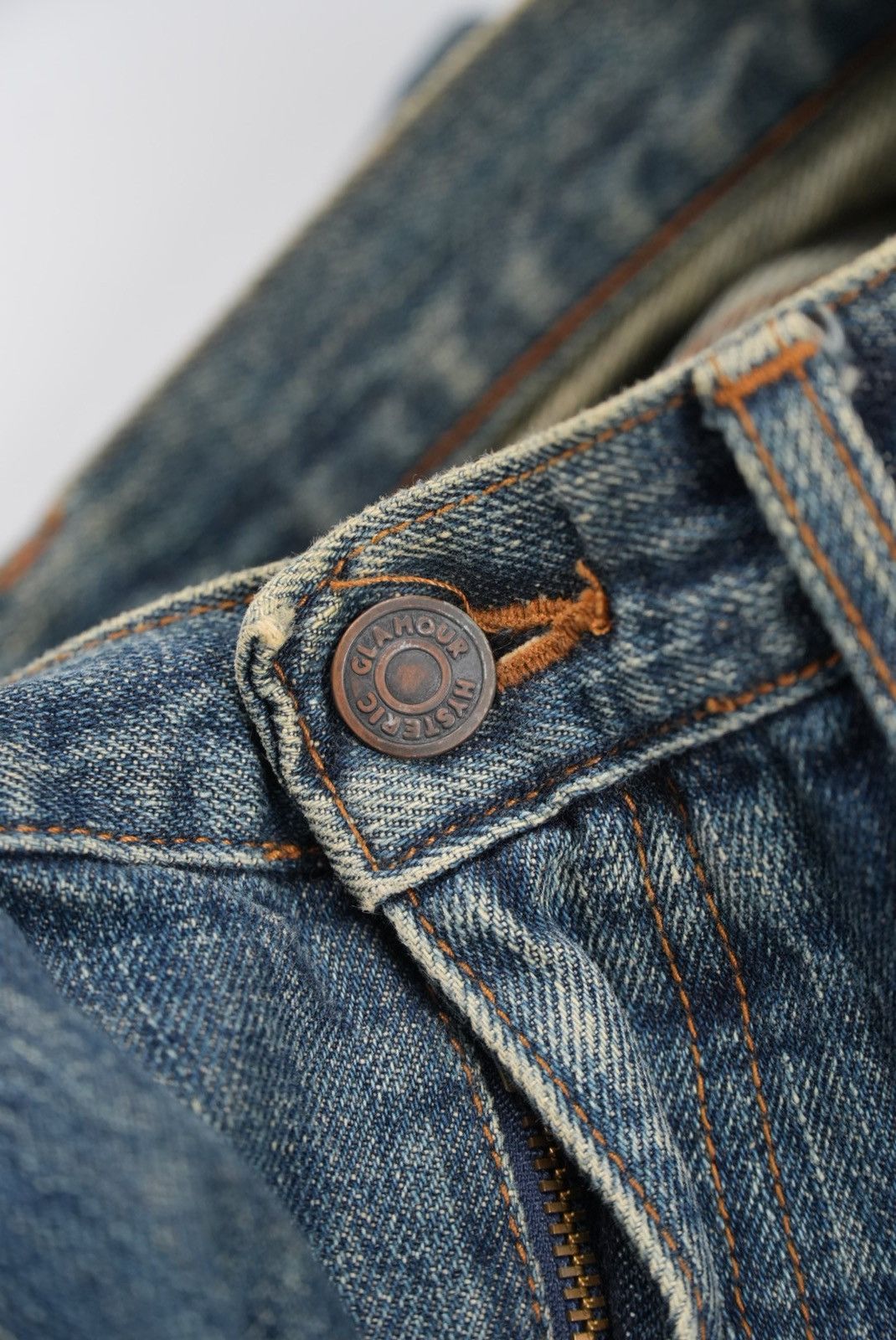 Hysteric Glamour Hysteric Glamour Patchwork Flared Denim Pants Size 30" / US 8 / IT 44 - 8 Thumbnail
