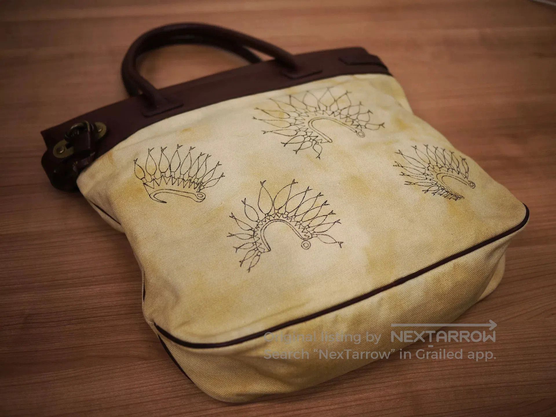 Visvim visvim mail satchel canvas bag beige. Size ONE SIZE - 2 Thumbnail