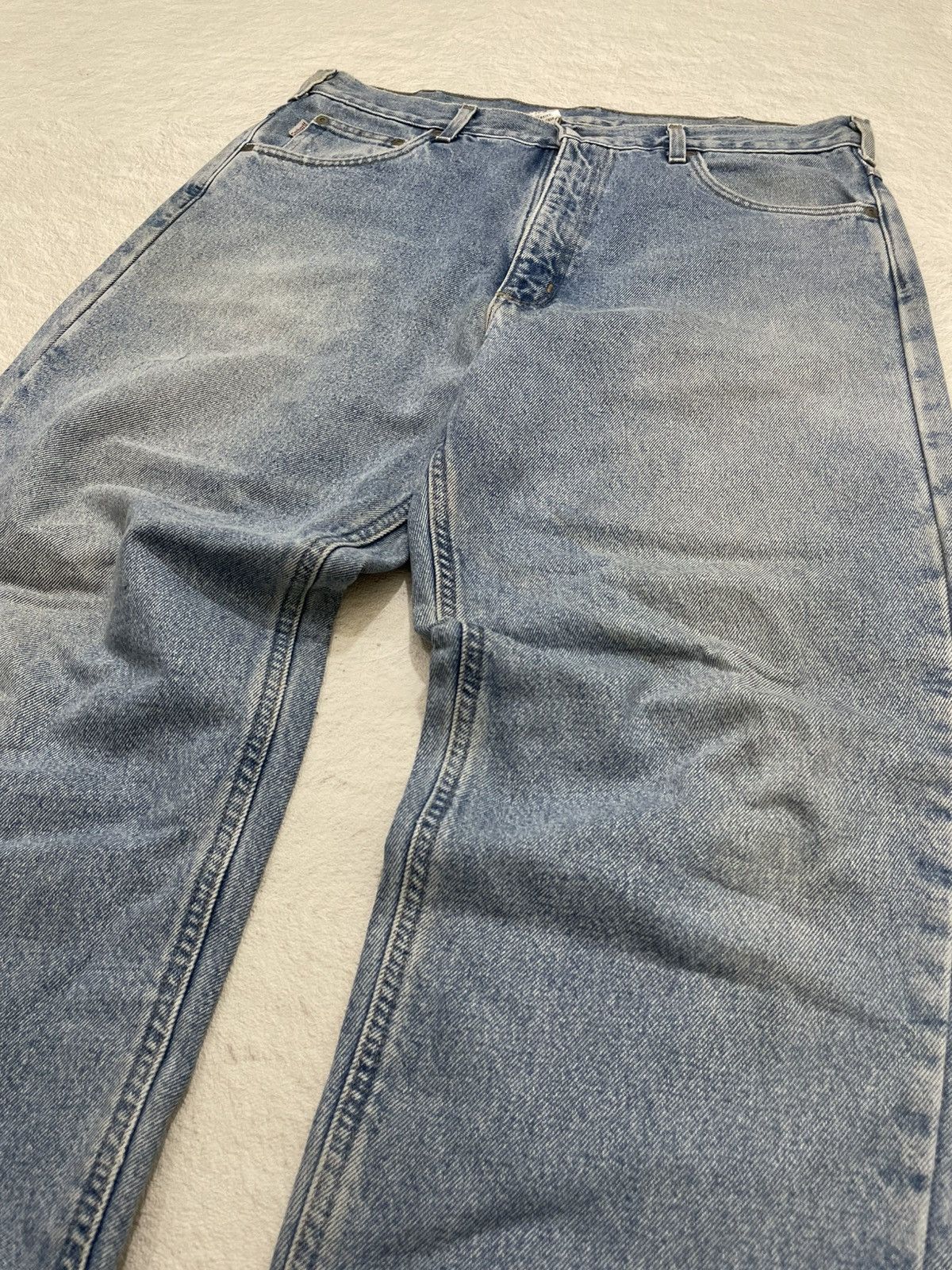 Carhartt 2000s Carhartt Light Blue Jeans Baggy Denin Distressed Y2K Size US 36 / EU 52 - 2 Thumbnail