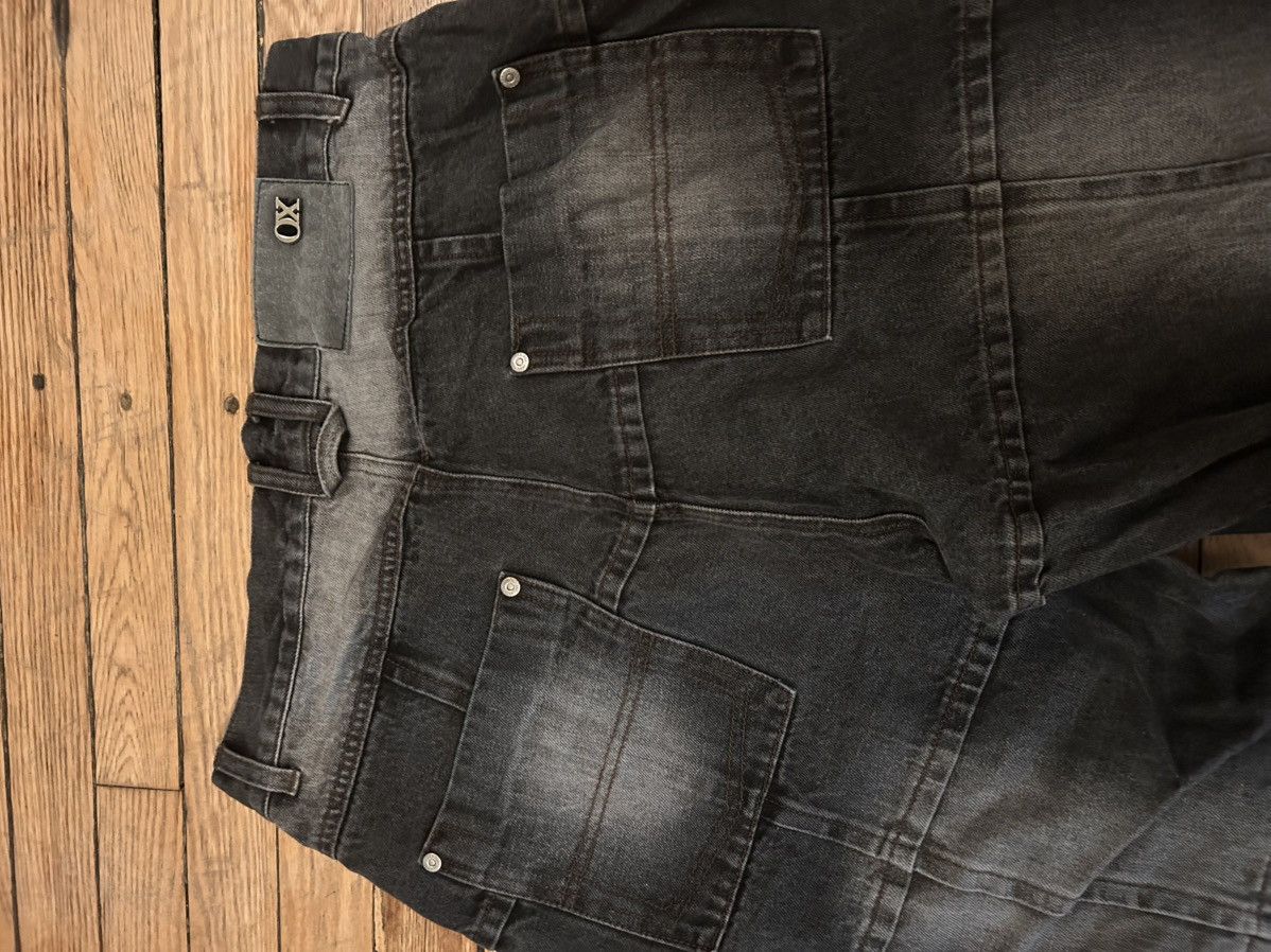 Vintage Crazy vetement/hysteric glamour style black jeans Size US 32 / EU 48 - 3 Thumbnail