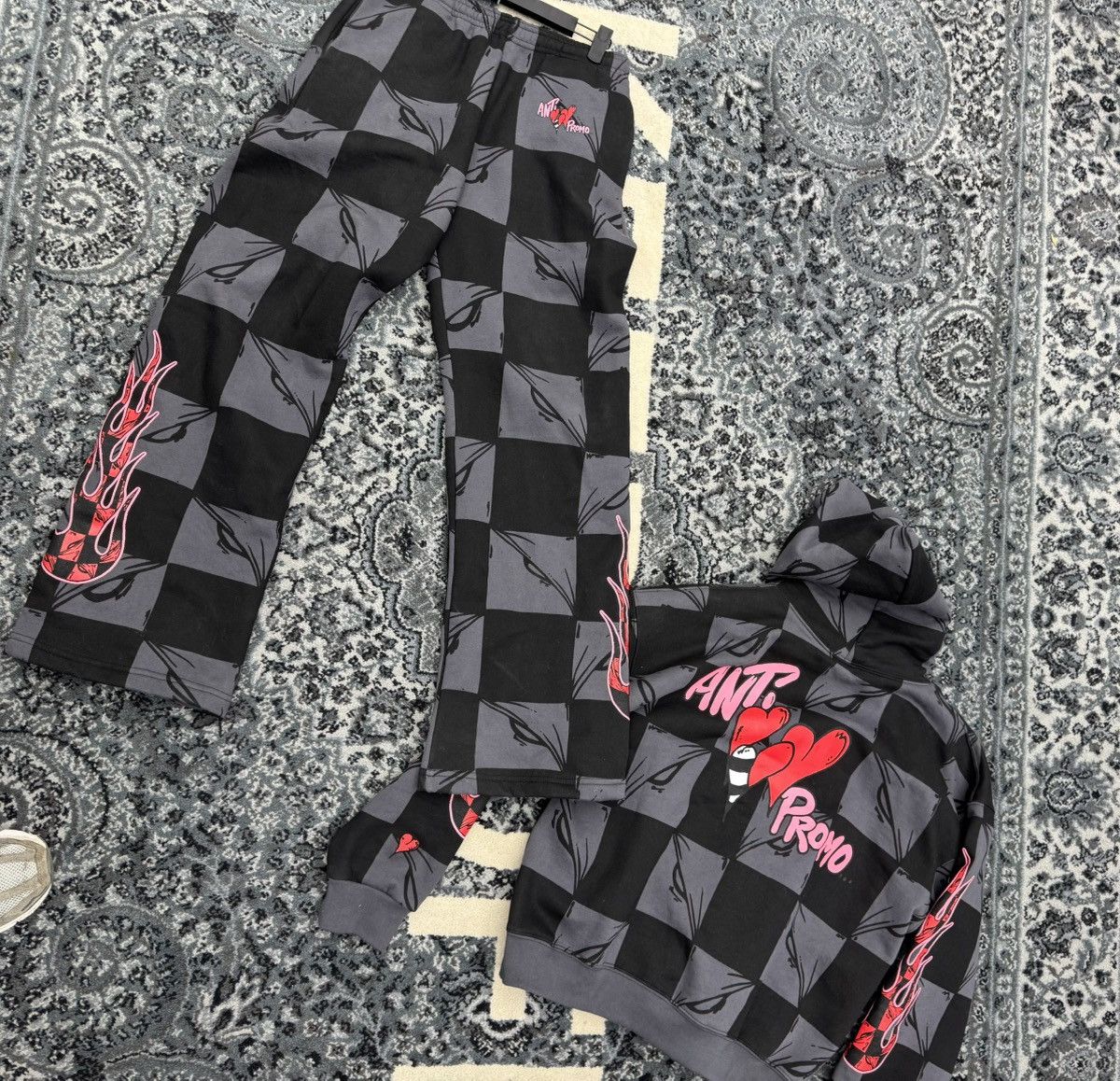 Matty Boy Matty boy anti promo flames sweats Size US 32 / EU 48 - 1 Thumbnail