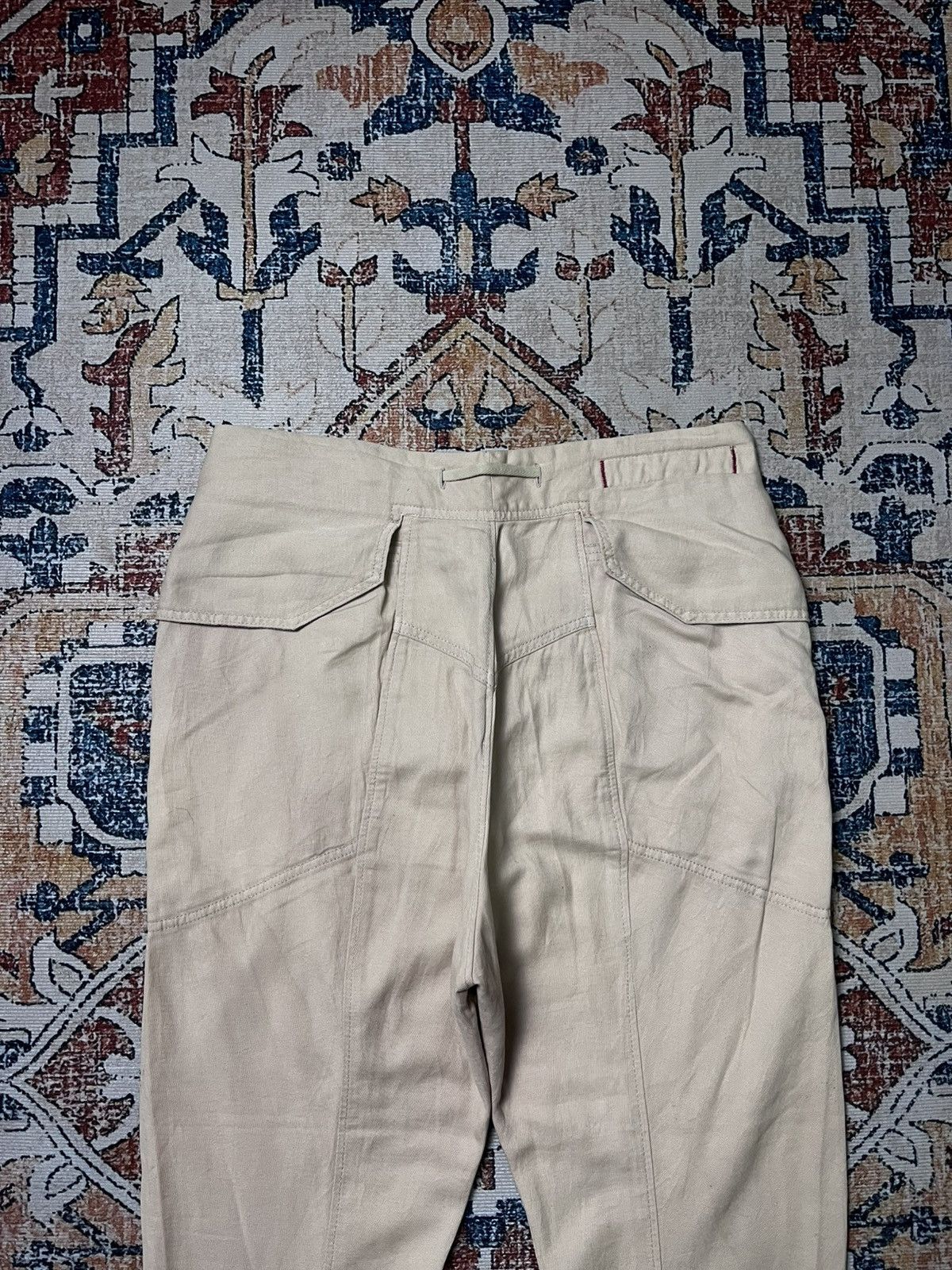 Marithe + Francois Girbaud Le Casual De Marithe Francois Girbaud Long Pants Big Pocket Size US 31 - 11 Thumbnail