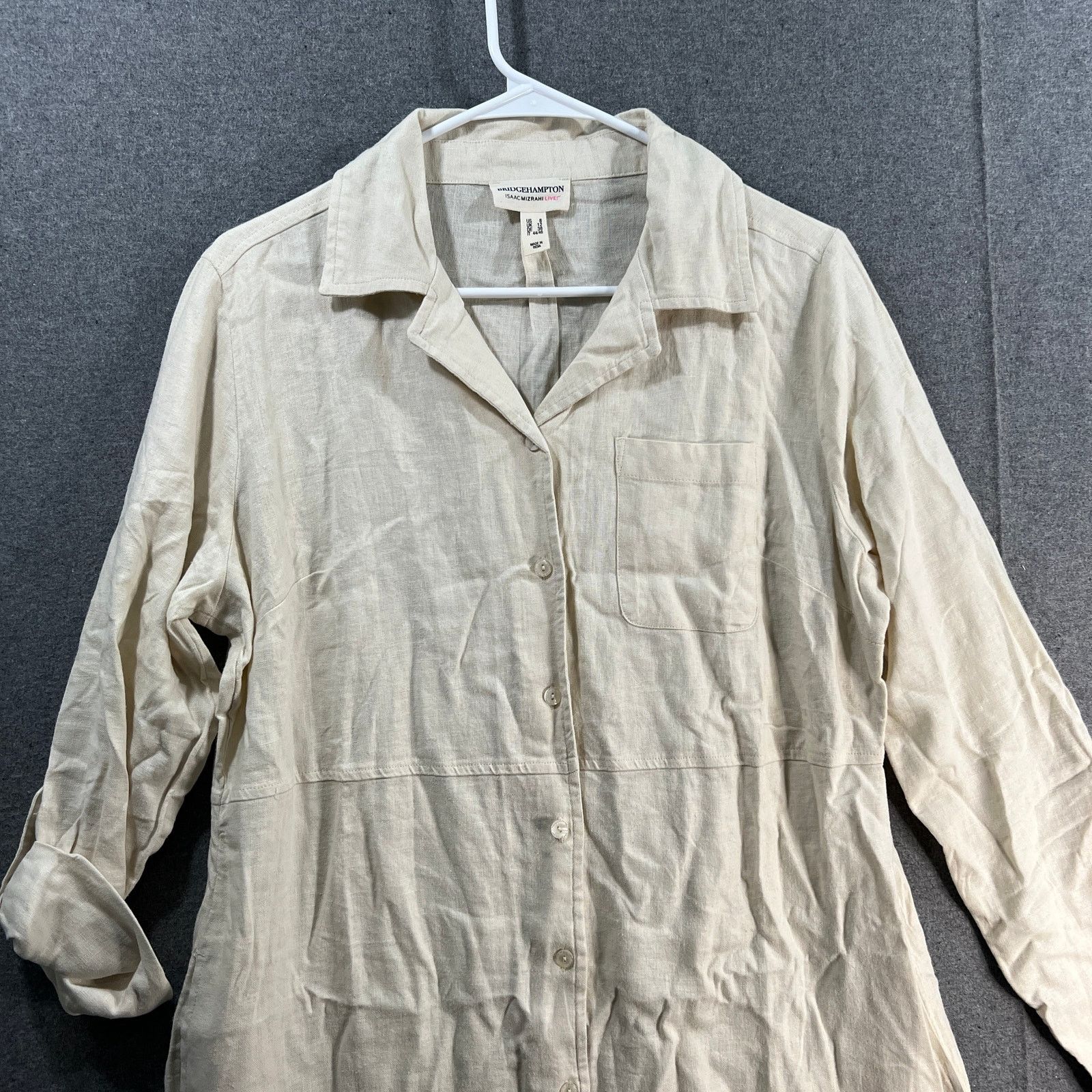 Isaac Mizrahi Isaac Mizrahi LIVE! Regular Bridgehampton Linen Size M / US 6-8 / IT 42-44 - 4 Thumbnail