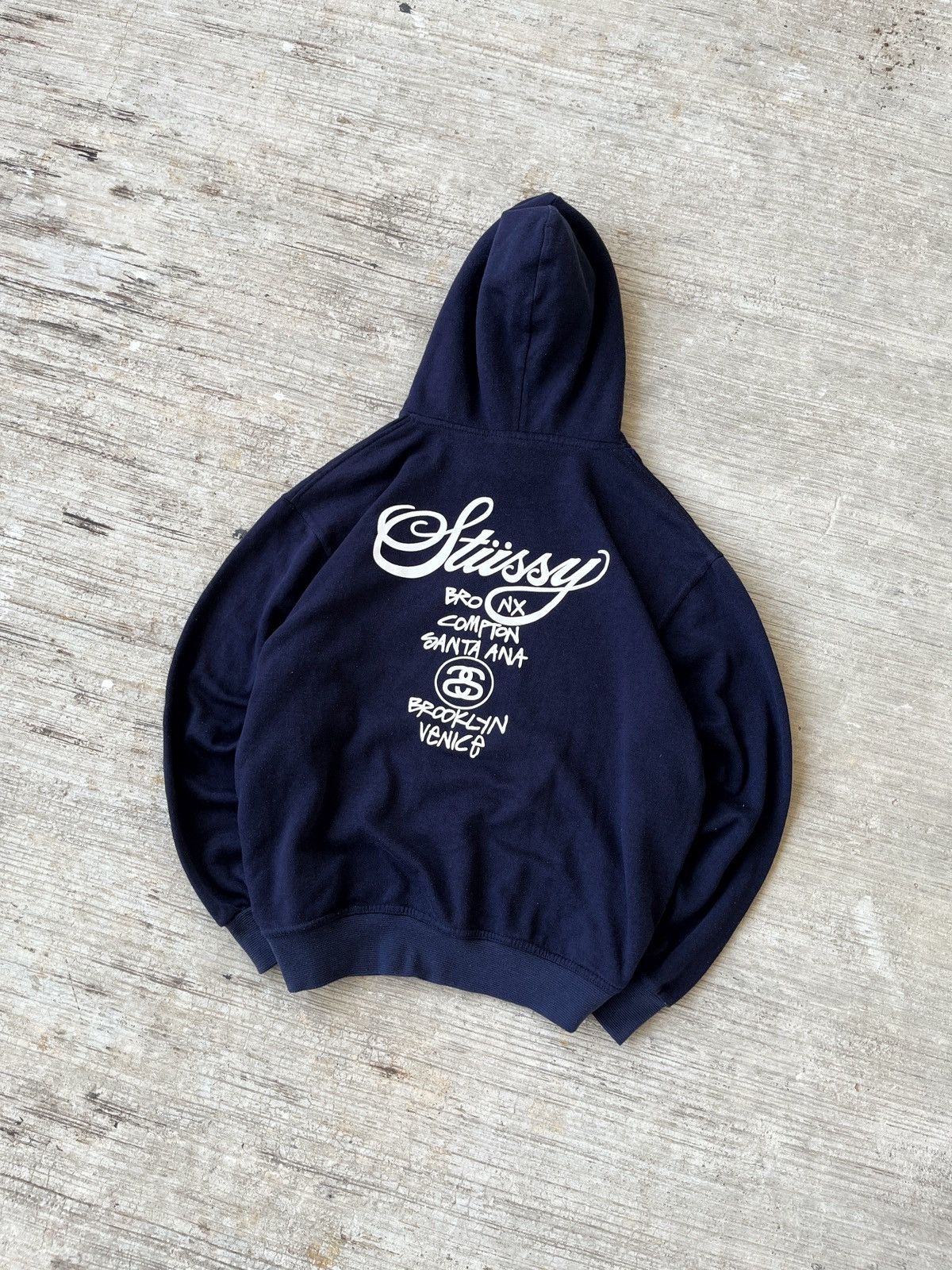 Other Vintage Stussy Hoodie Size US L / EU 52-54 / 3 - 3 Thumbnail