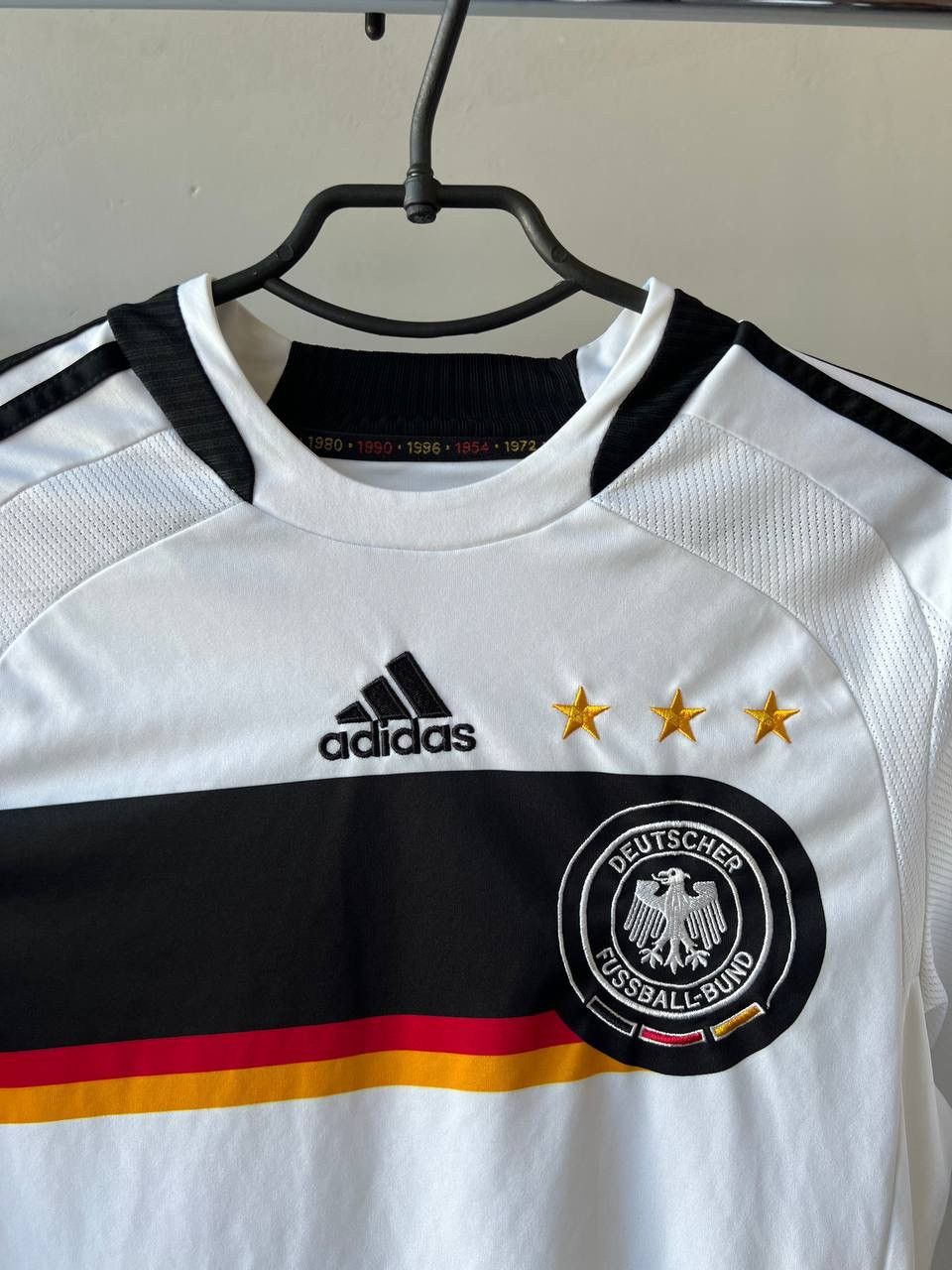 Adidas 2008/09 GERMANY ADIDAS HOME SOCCER JERSEY FOOTBALL SHIRT S Size US S / EU 44-46 / 1 - 4 Thumbnail