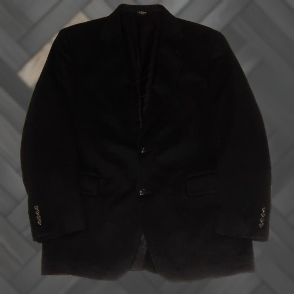 Jos. A. Bank VINTAGE Jos A. Bank Men's 100% Cashmere Sport Coat Blazer Size 42R Black Classic Formal Size 42R - 1 Thumbnail