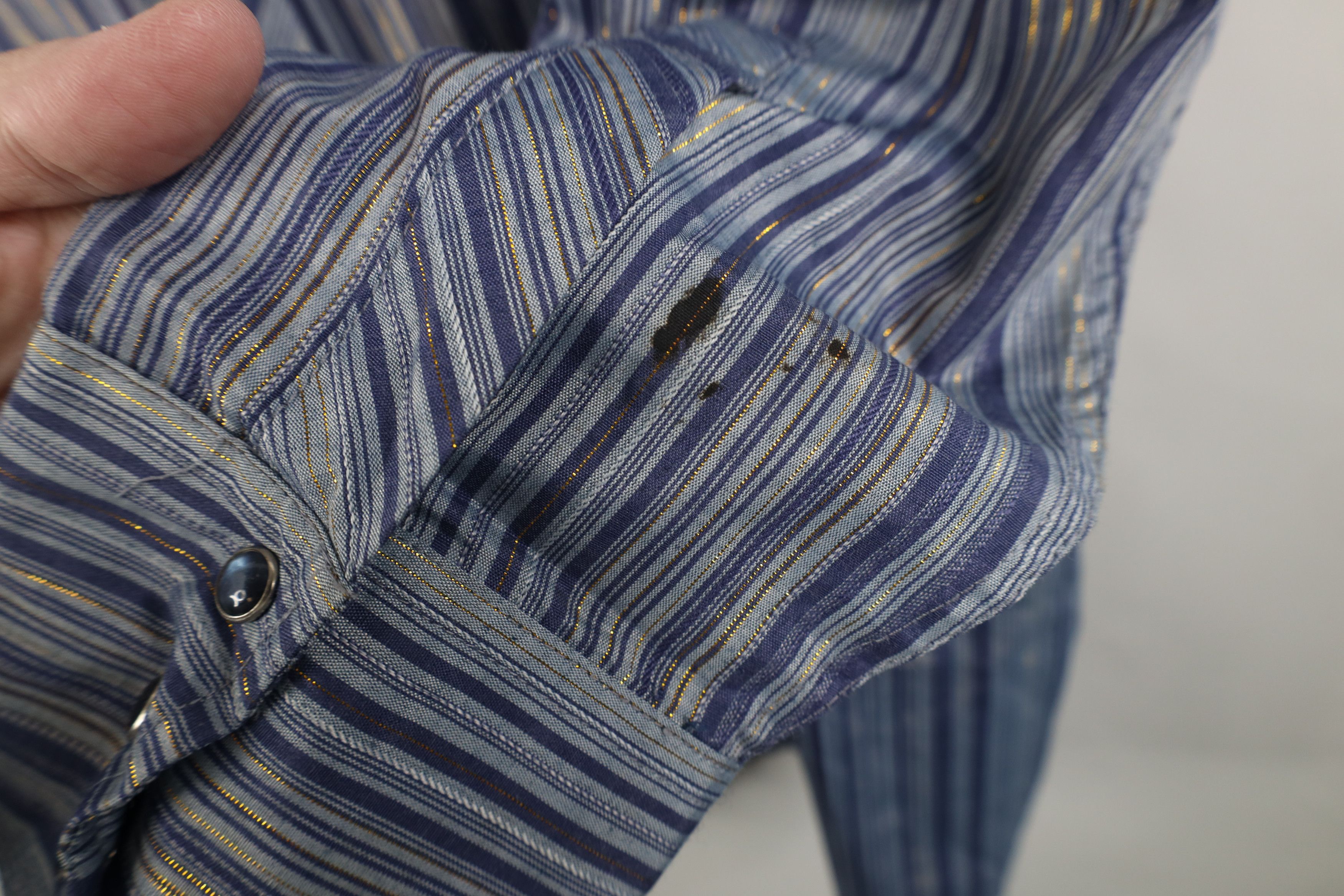 Vintage Vintage 90s Rockabilly Western Cowboy Snap Button Shirt Size US XL / EU 56 / 4 - 7 Thumbnail
