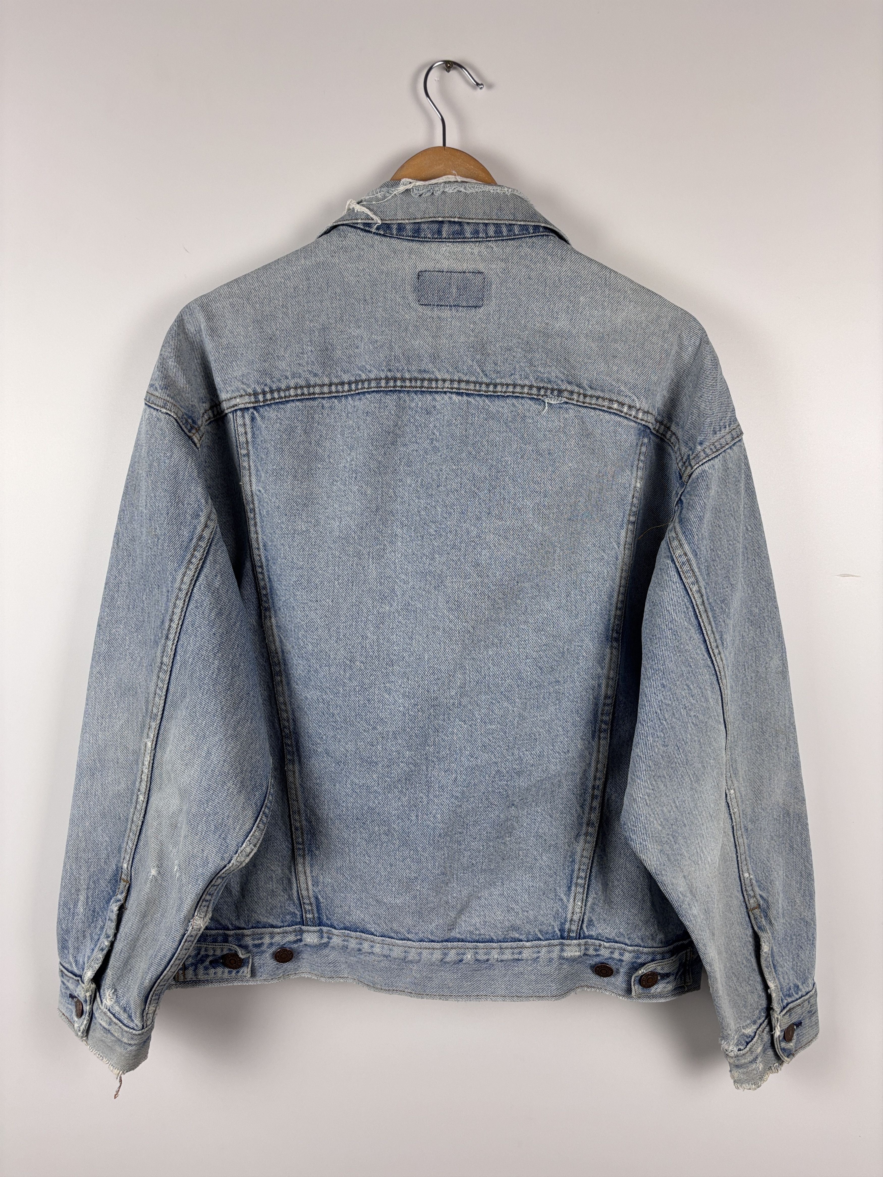 Levi's × Levi's Vintage Clothing Vintage Levis Denim Jacket Jean Trucker Made In USA L Size US L / EU 52-54 / 3 - 4 Thumbnail